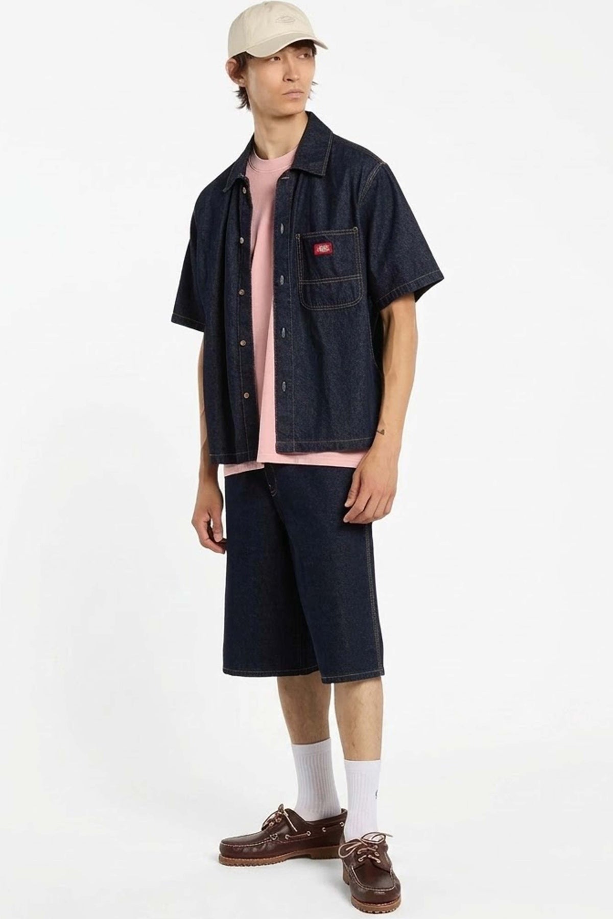 DICKIES INCH LOOSE SHORT en color AZUL (3)