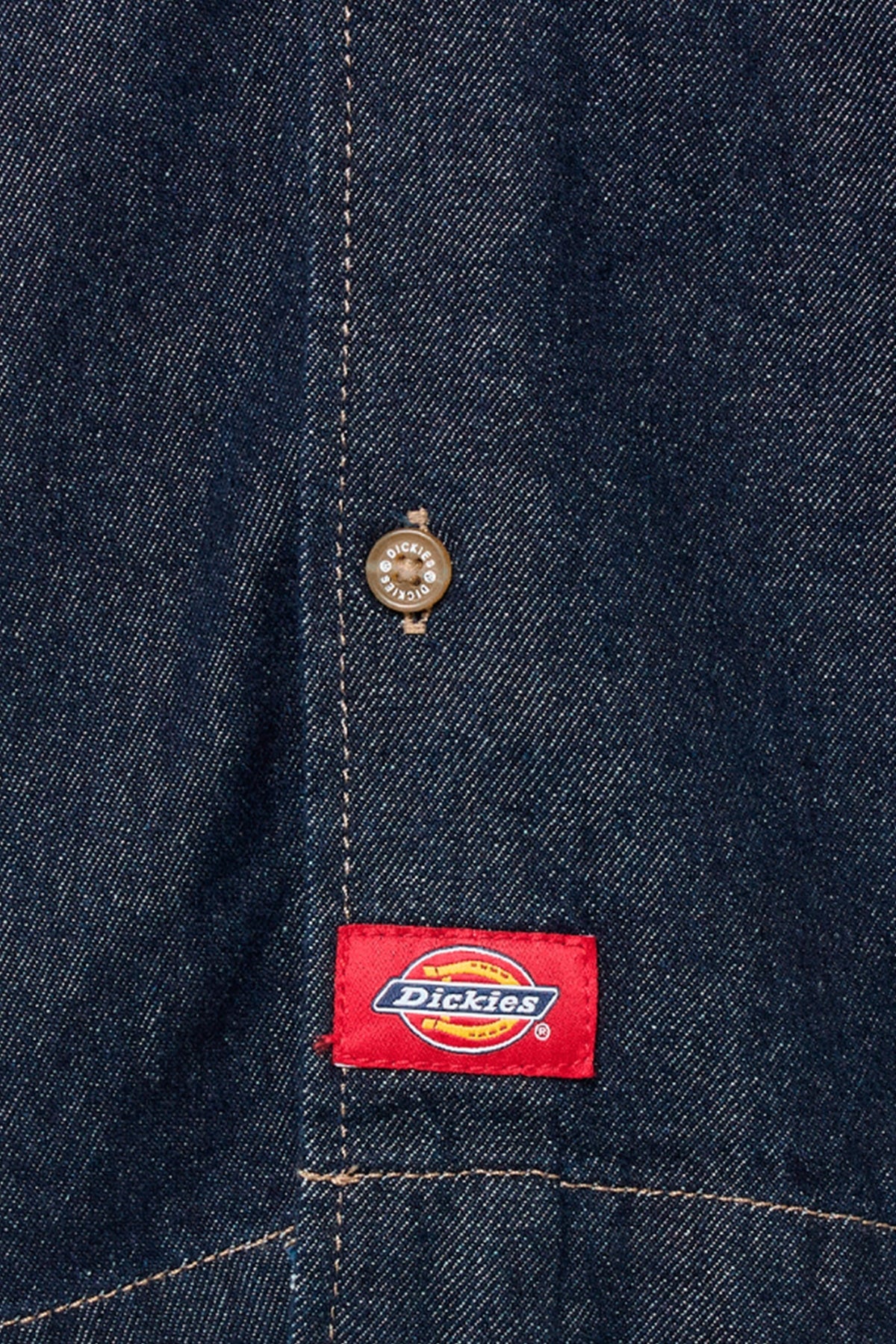DICKIES DENIM SHIRT SS en color AZUL (4)