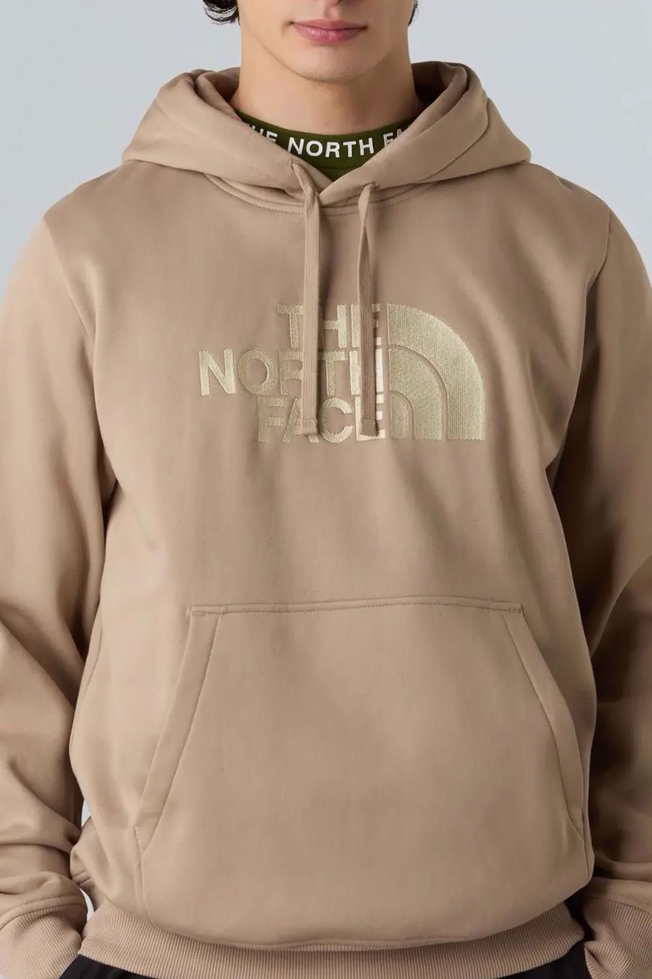 THE NORTH FACE DREW PEAK PULLOVER HOODIE en color MARRON CLARO (4)