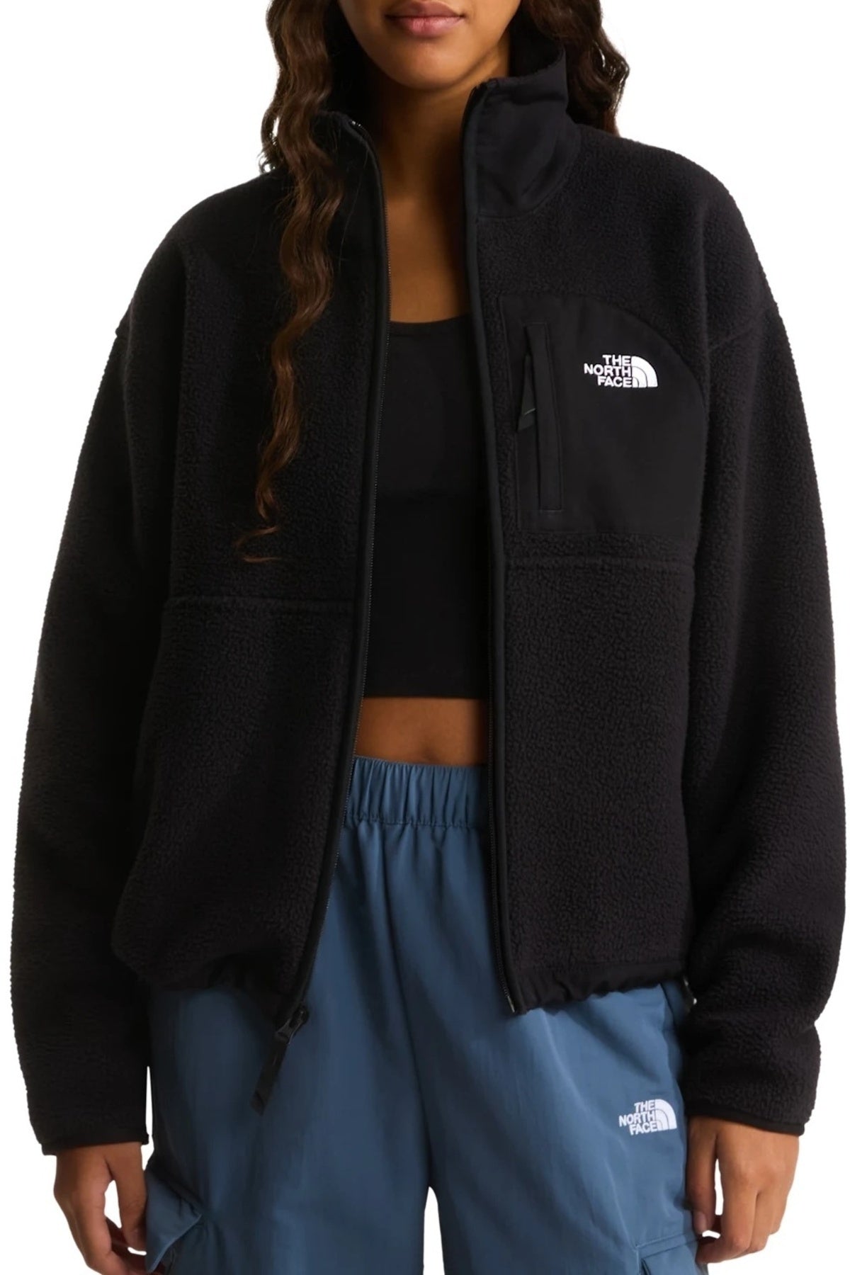THE NORTH FACE W YUM OFFPEAK FZ JKT en color NEGRO (3)