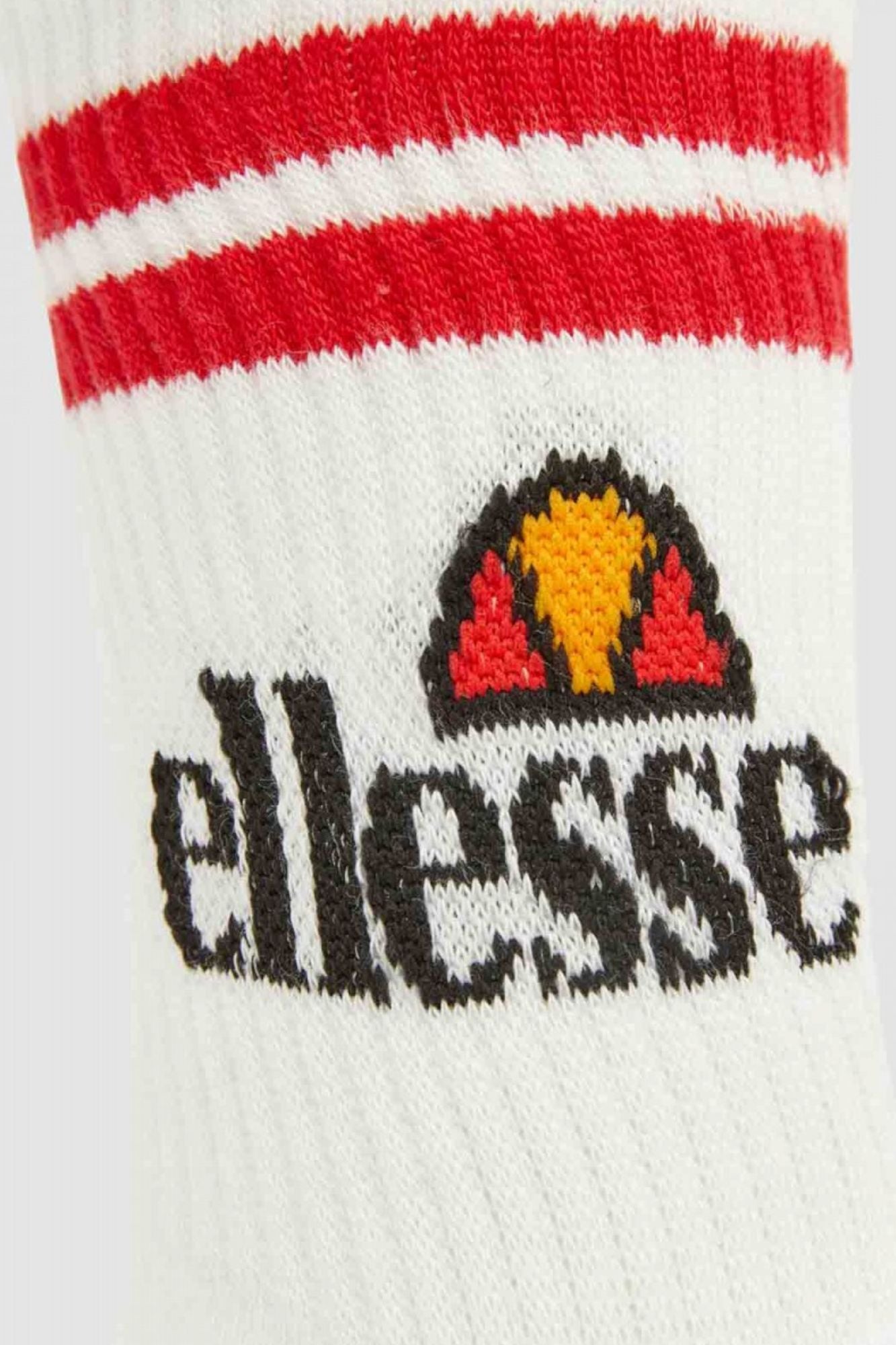 ELLESSE PULLO PACK 3 SOCKS en color BLANCO (3)