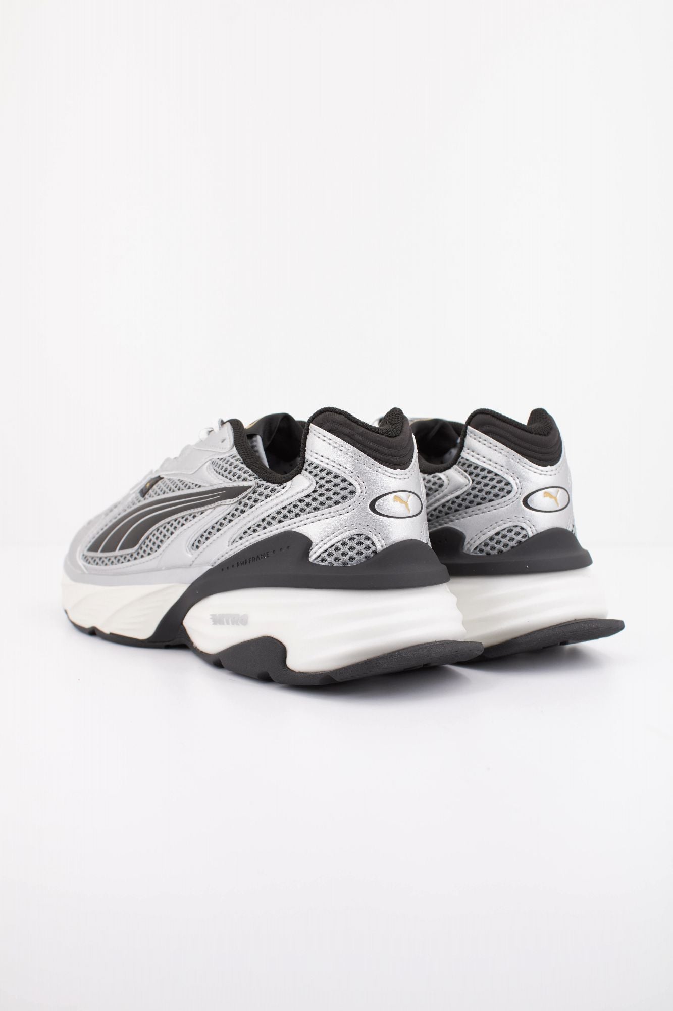 PUMA FADE NITRO LS en color PLATA (3)