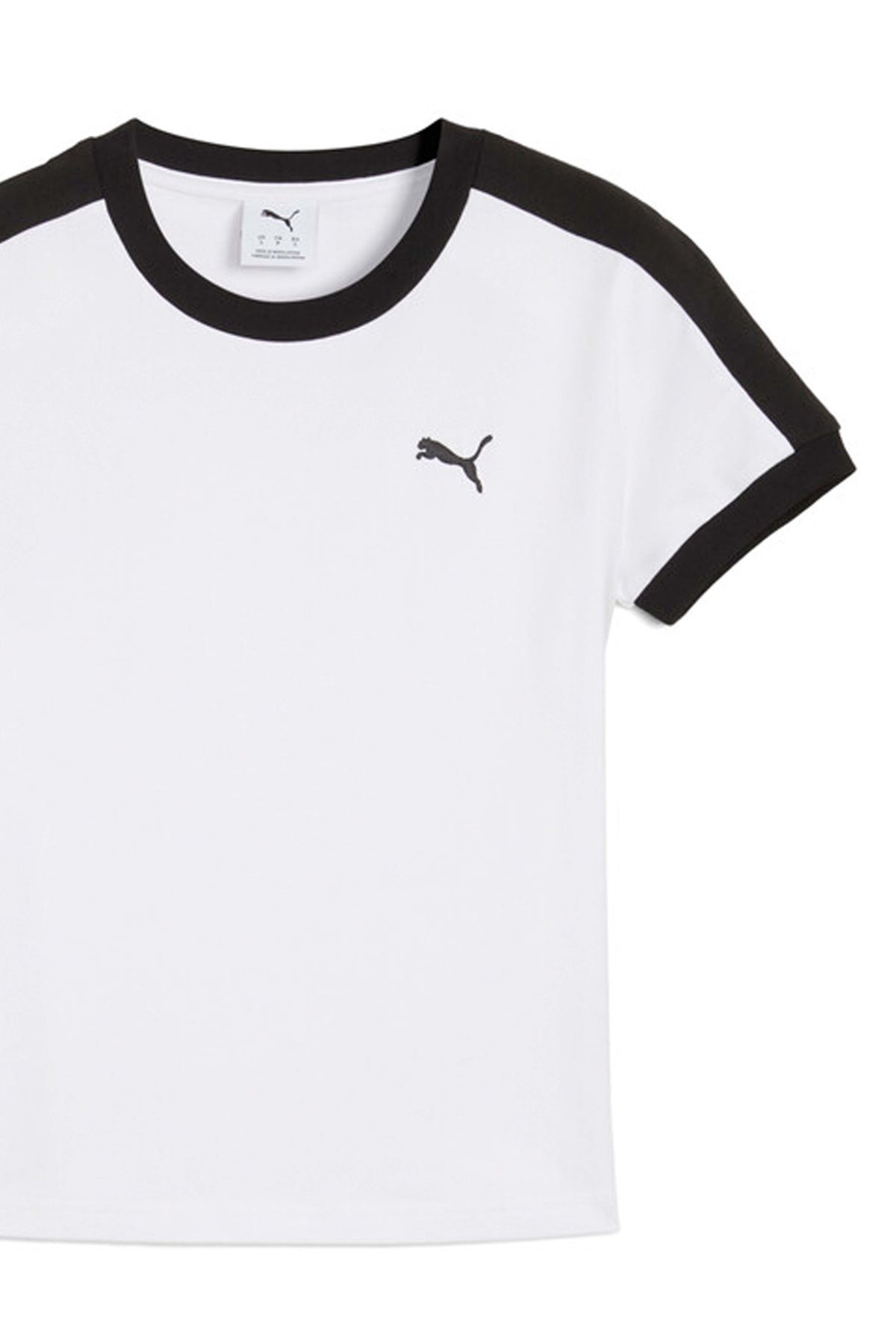PUMA T7 SLIM TEE en color BLANCO (3)