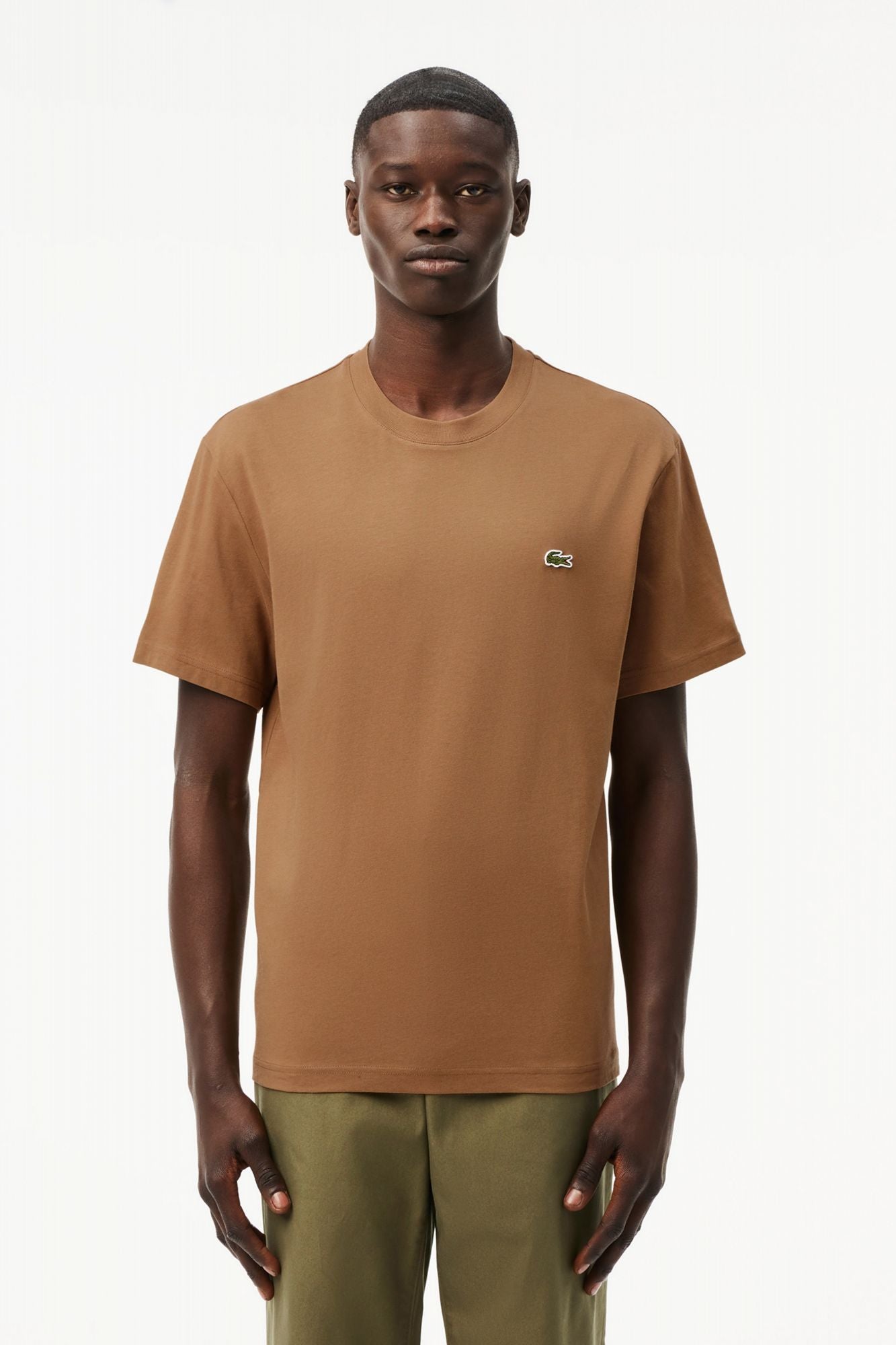 LACOSTE T-SHIRT en color MARRON (1)