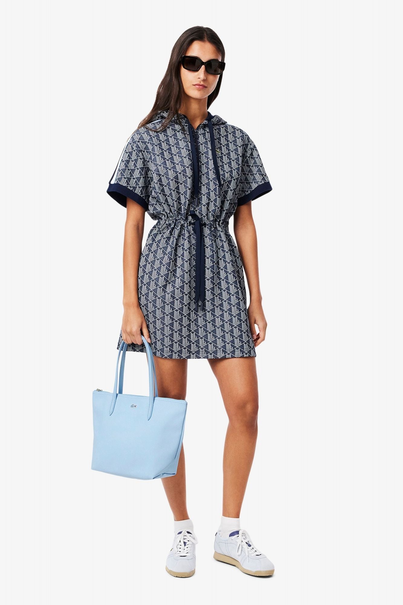 LACOSTE L.12.12 CONCEPT SMALL SHOP en color AZUL (3)