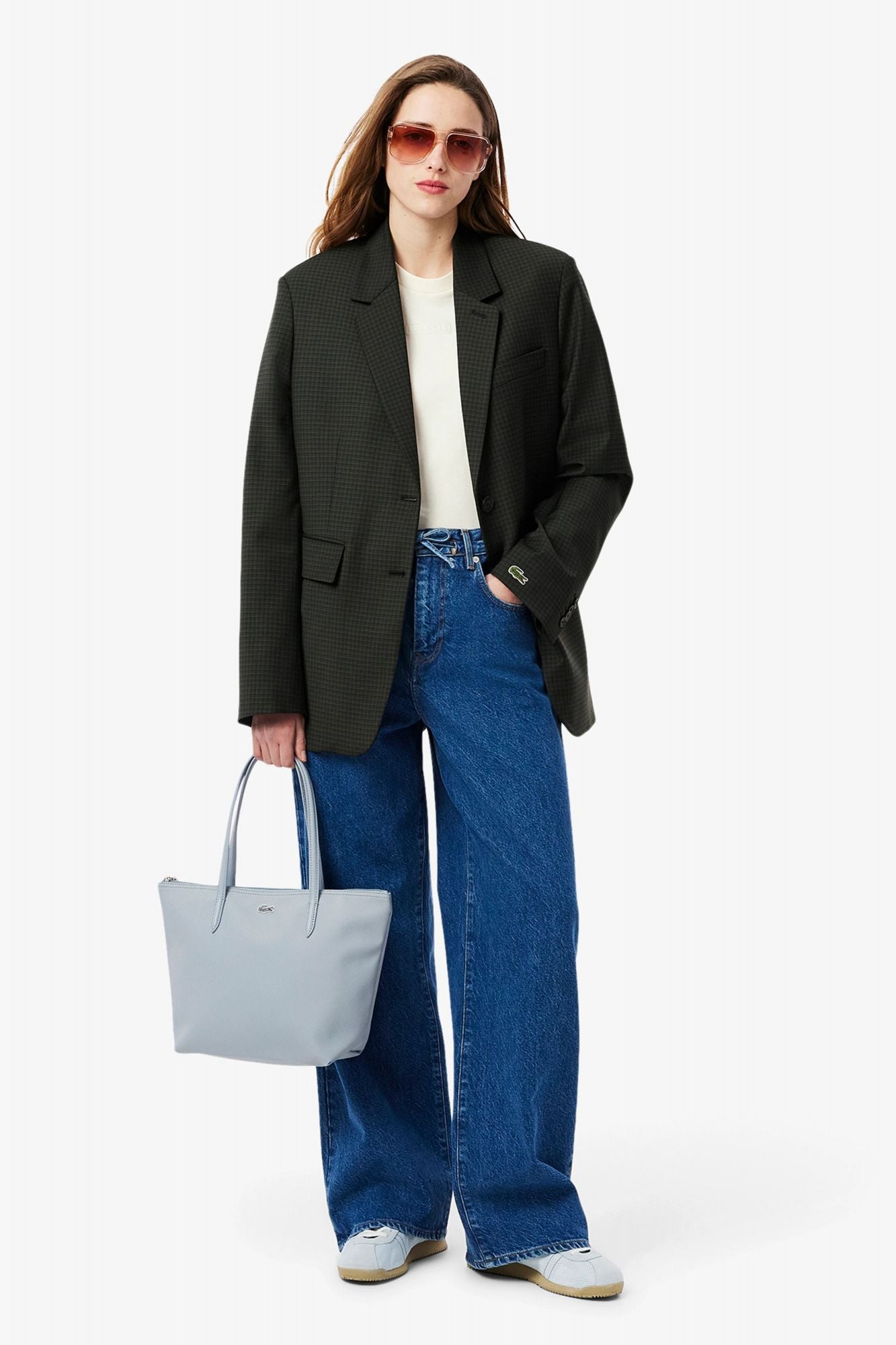 LACOSTE L.12.12 CONCEPT SMALL SHOP en color AZUL (3)