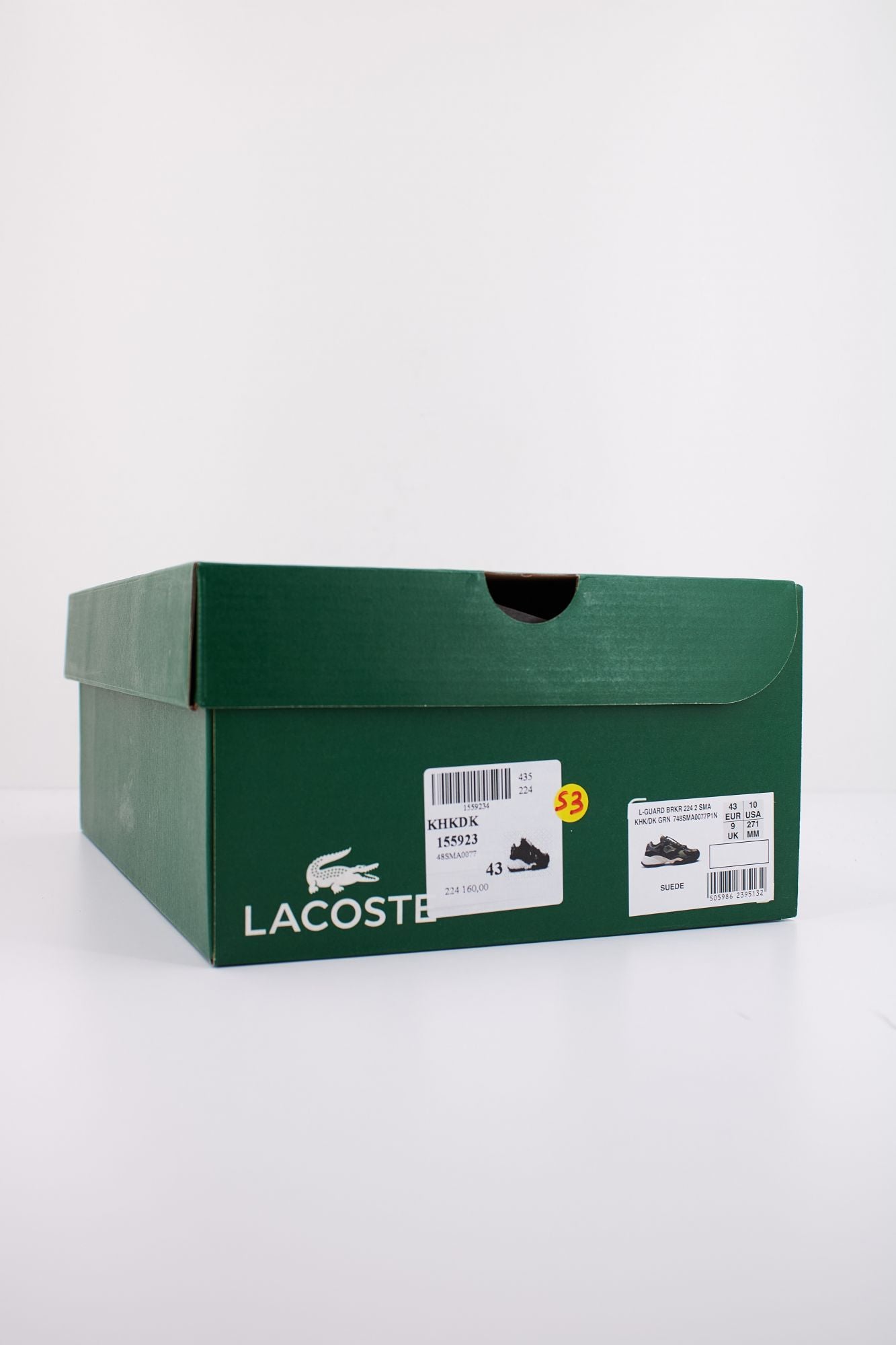 LACOSTE L-GUARD BREAKER OUTDOOR en color VERDE (6)