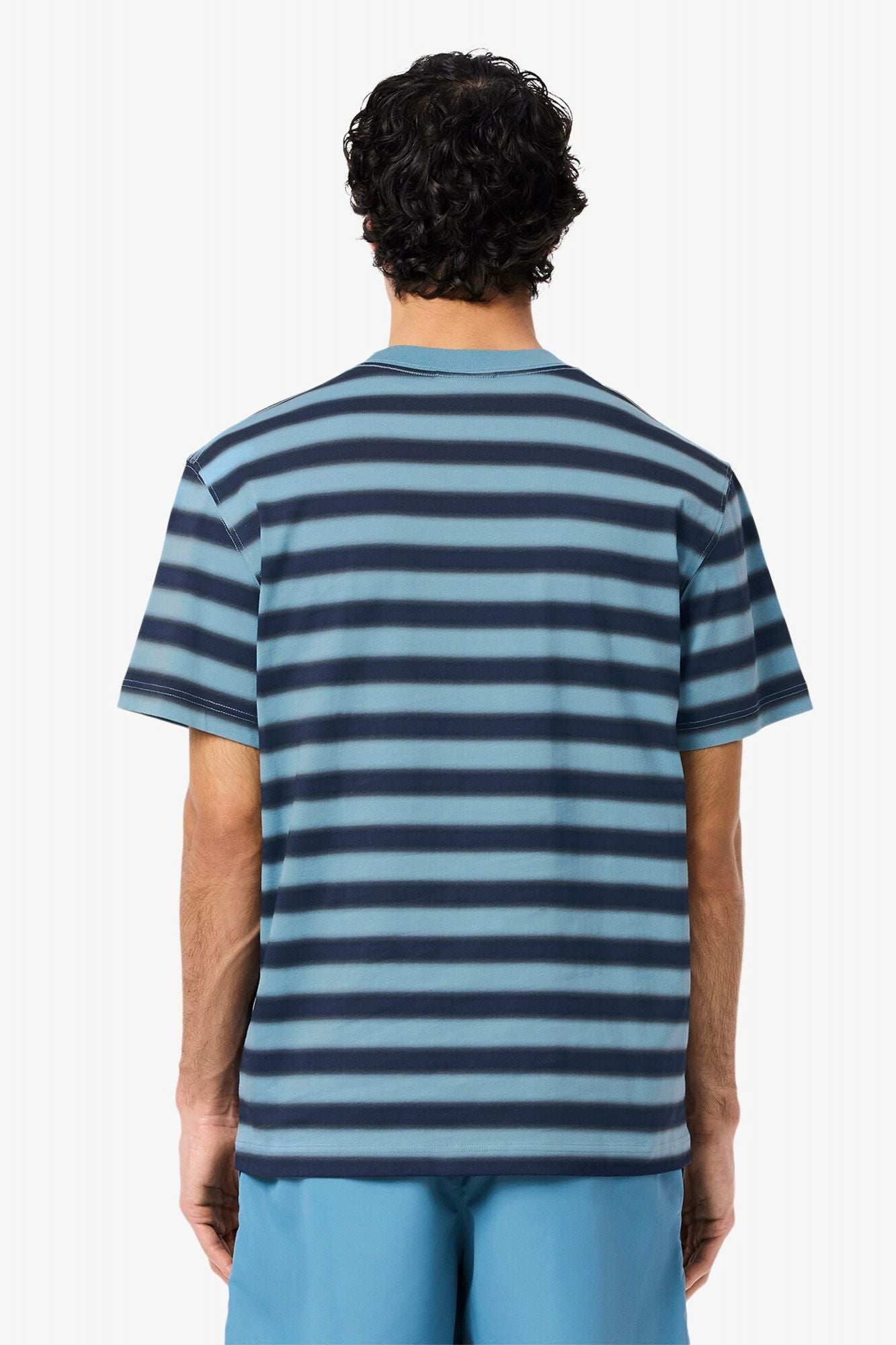 LACOSTE TEE-SHIRT en color AZUL (3)