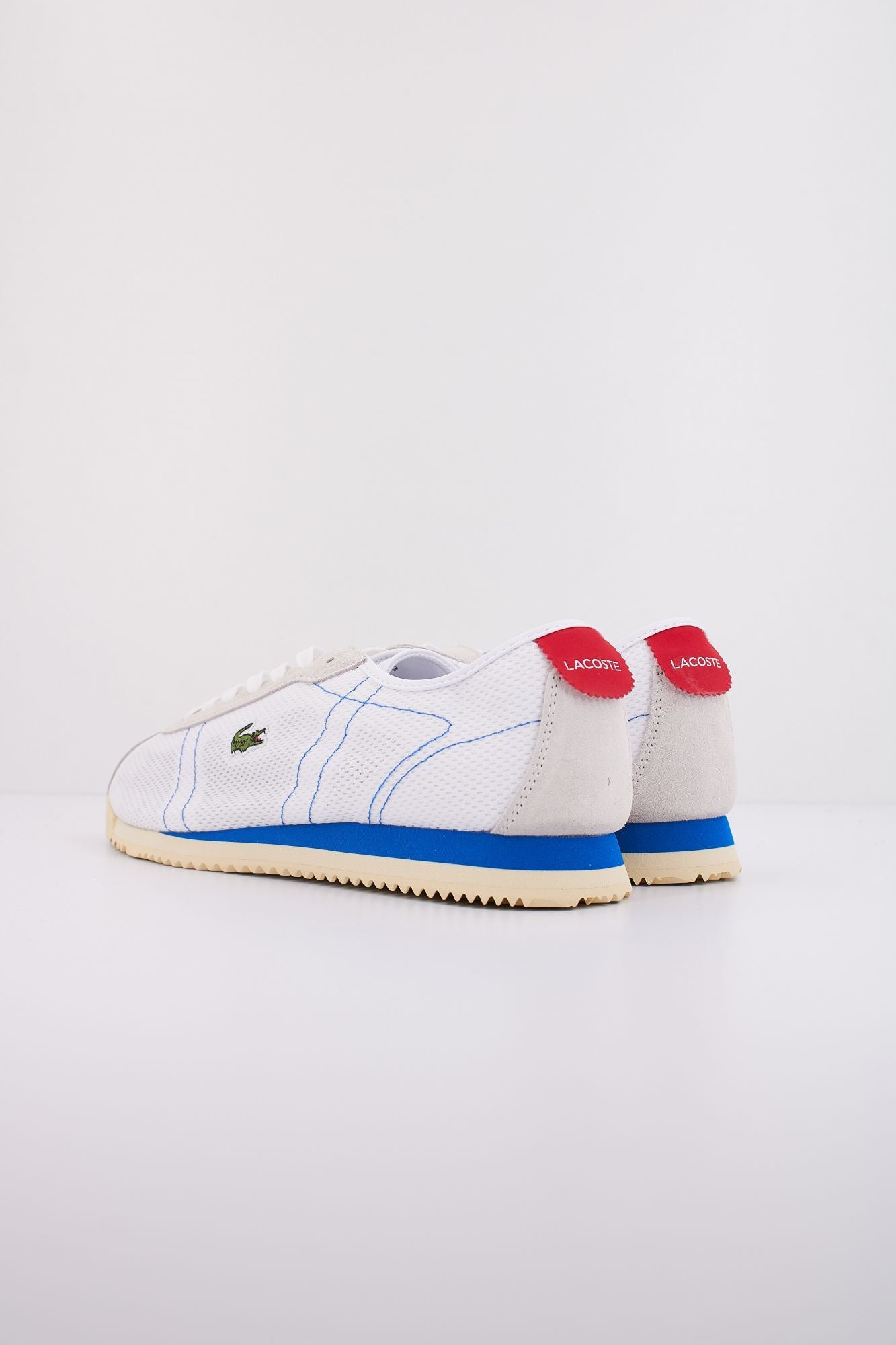 LACOSTE MEN'S CLUB-LOW SNEAKERS en color BLANCO (4)