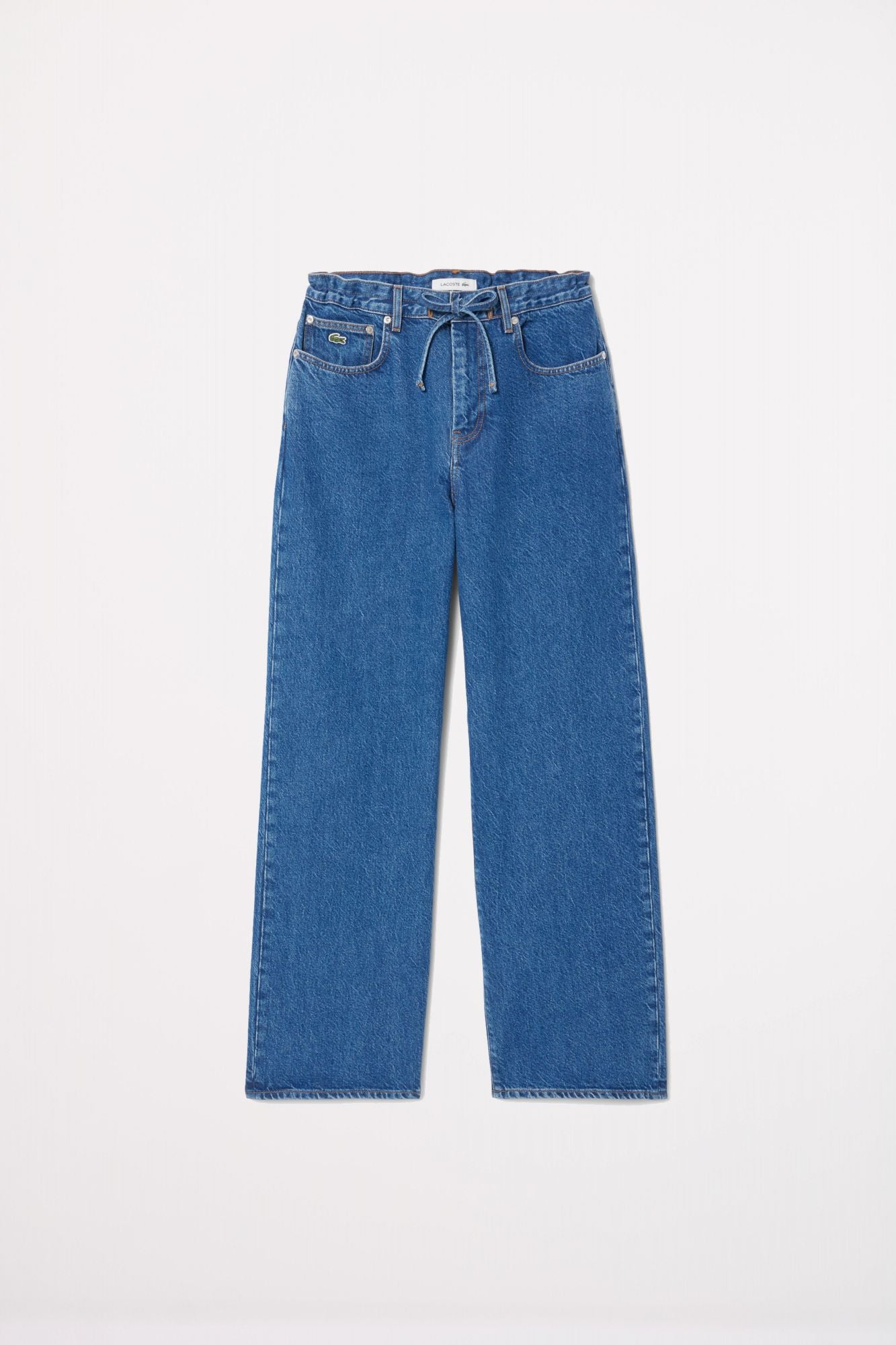 LACOSTE WIDE FIT DENIM JEANS en color AZUL (2)