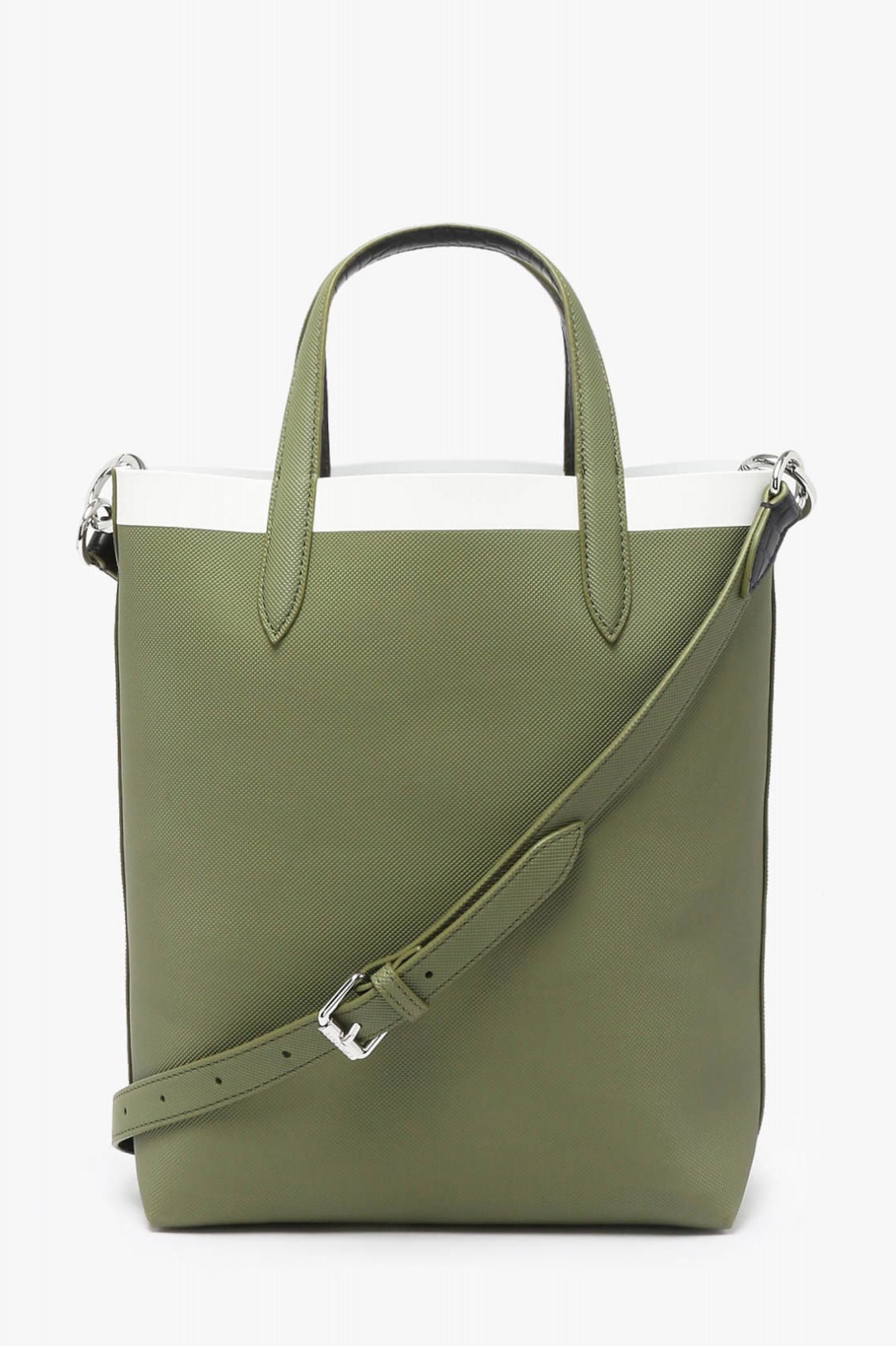 LACOSTE ANNA SEASONAL SMALL VERTIC en color VERDE (3)