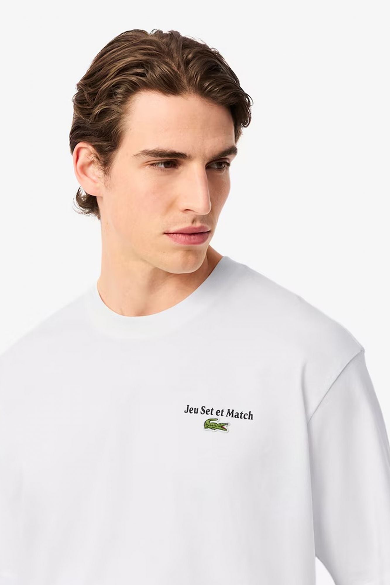 LACOSTE TEE SHIRT en color BLANCO (4)
