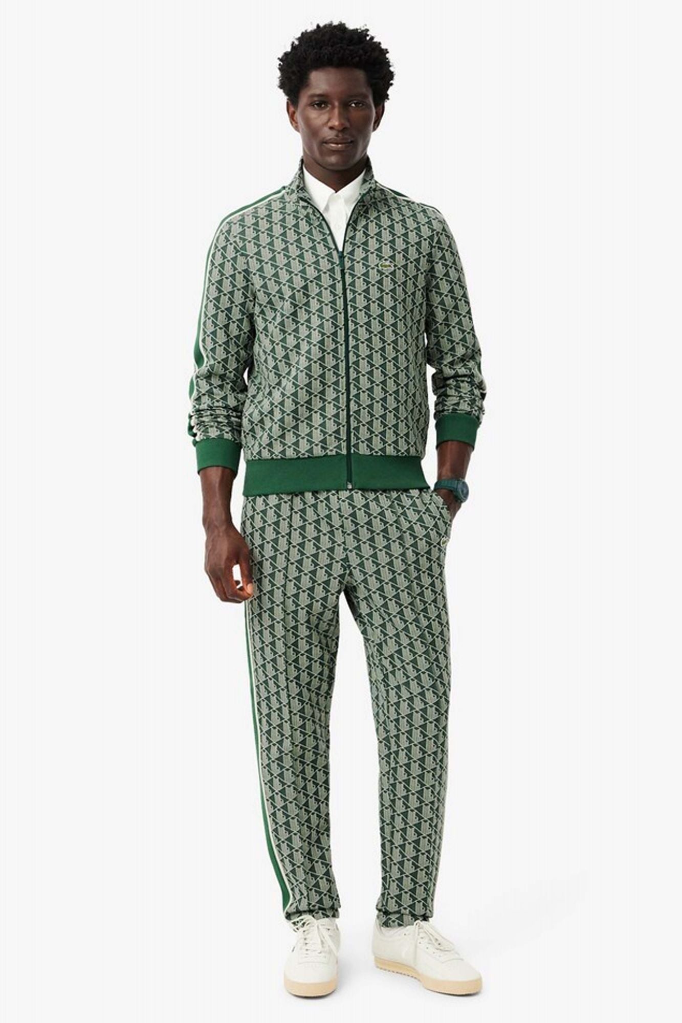 LACOSTE TRACKSUIT TROUSERS en color VERDE (1)