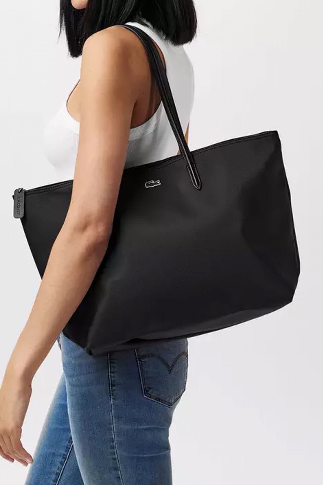 LACOSTE SHOPPING BAG en color AZUL (3)