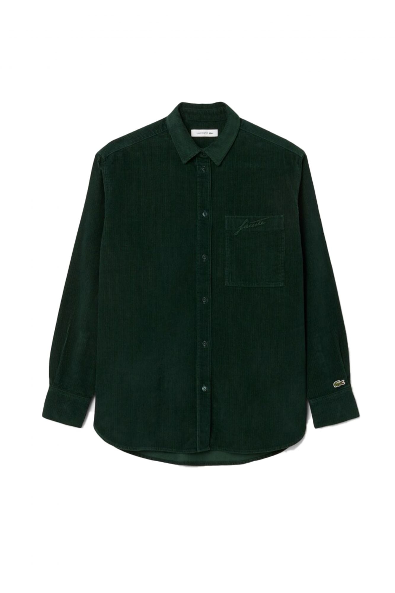 LACOSTE LONG SLEEVED SHIRT en color VERDE (2)