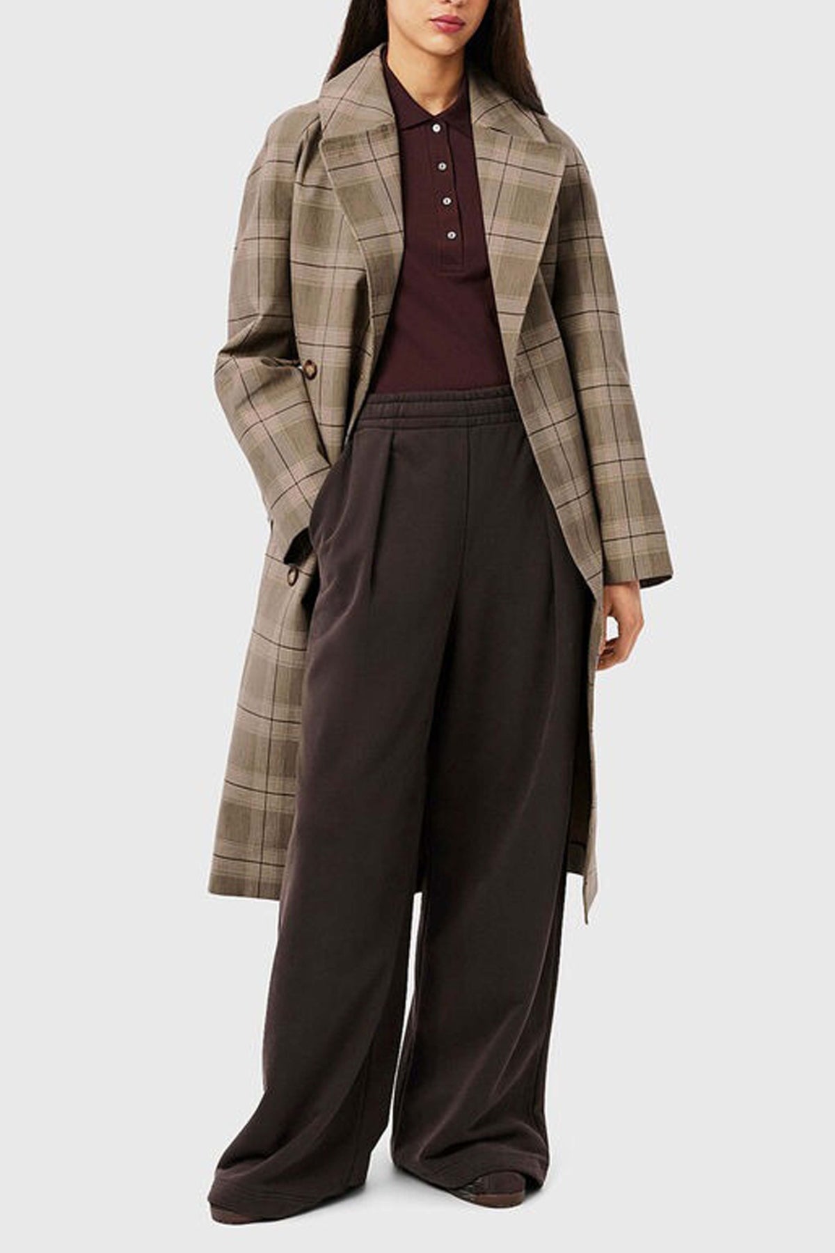 LACOSTE COAT en color MARRON (1)