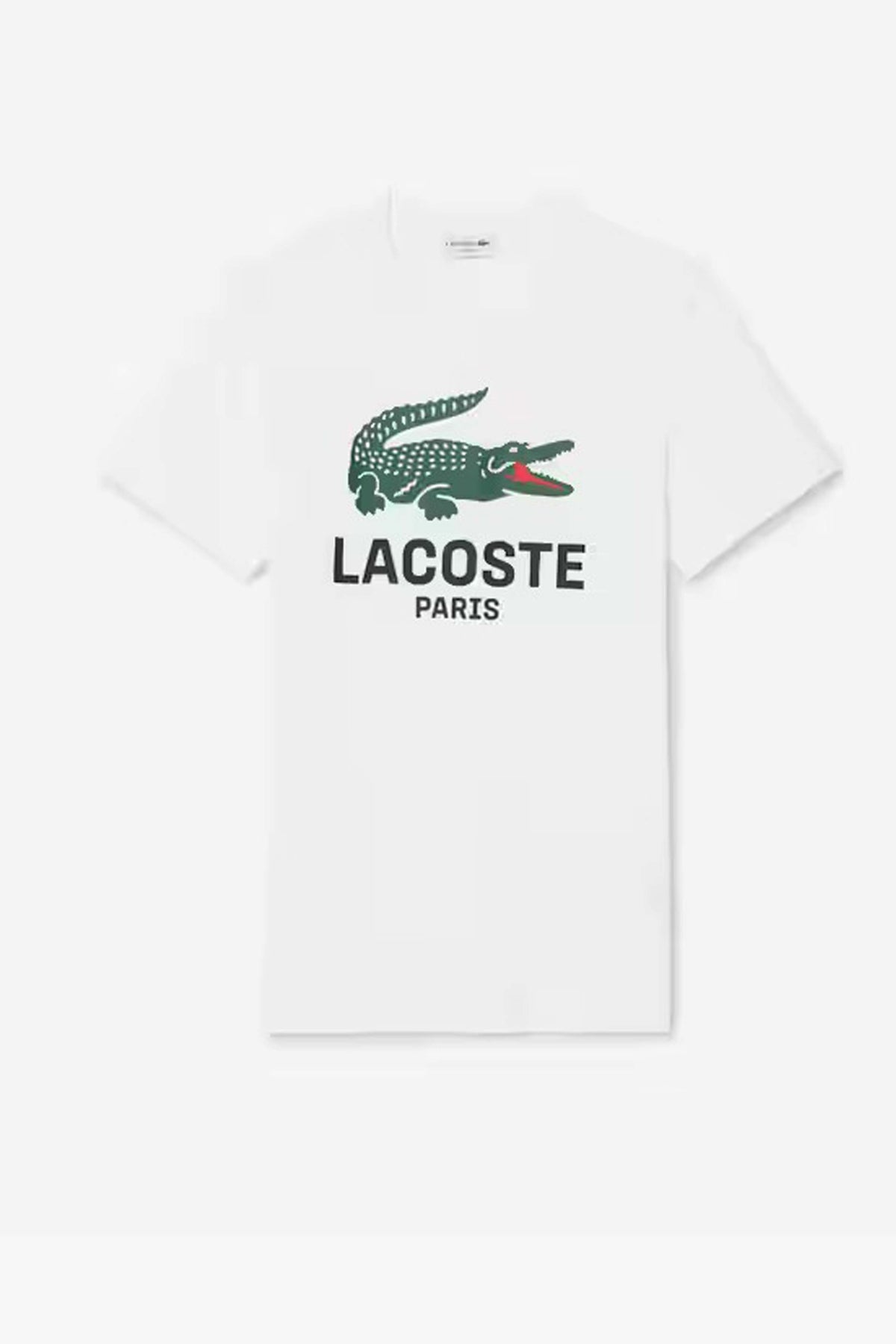 LACOSTE TEE SHIRT TURTLE NECK en color BLANCO (3)
