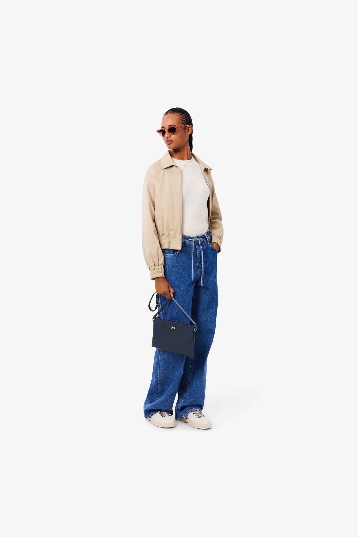 LACOSTE CROSSOVER BAG en color AZUL (5)