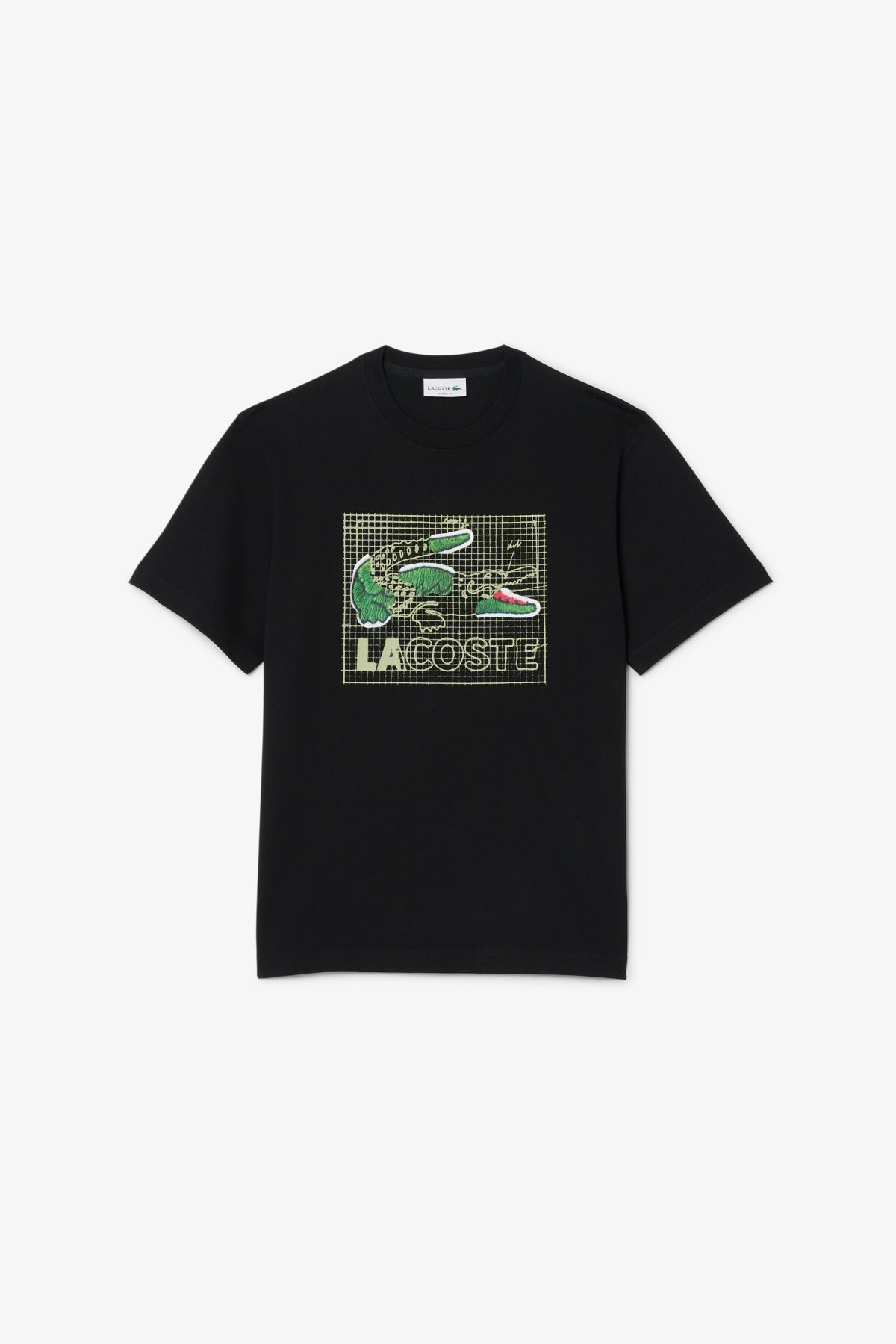 LACOSTE TEE en color NEGRO (1)