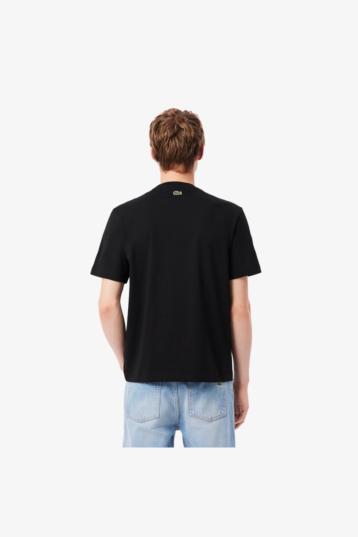 LACOSTE TEE en color NEGRO (3)