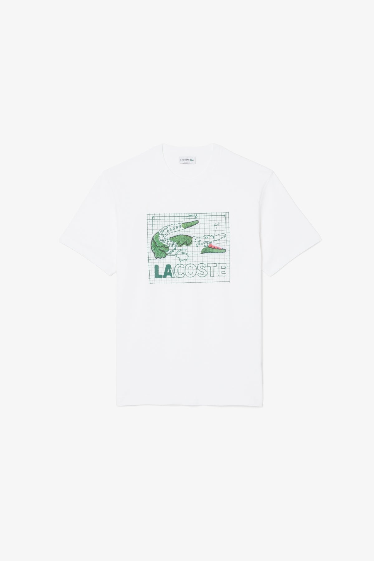 LACOSTE TEE en color BLANCO (1)