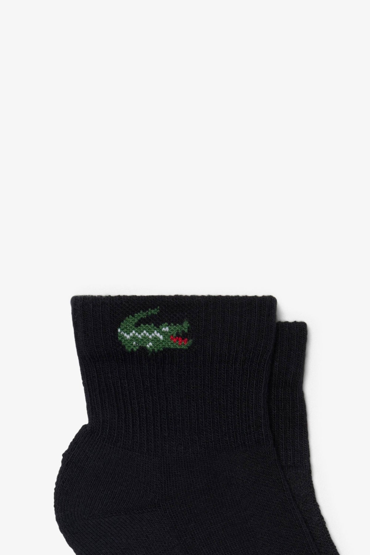 LACOSTE ANKLE SOCKS en color NEGRO (2)