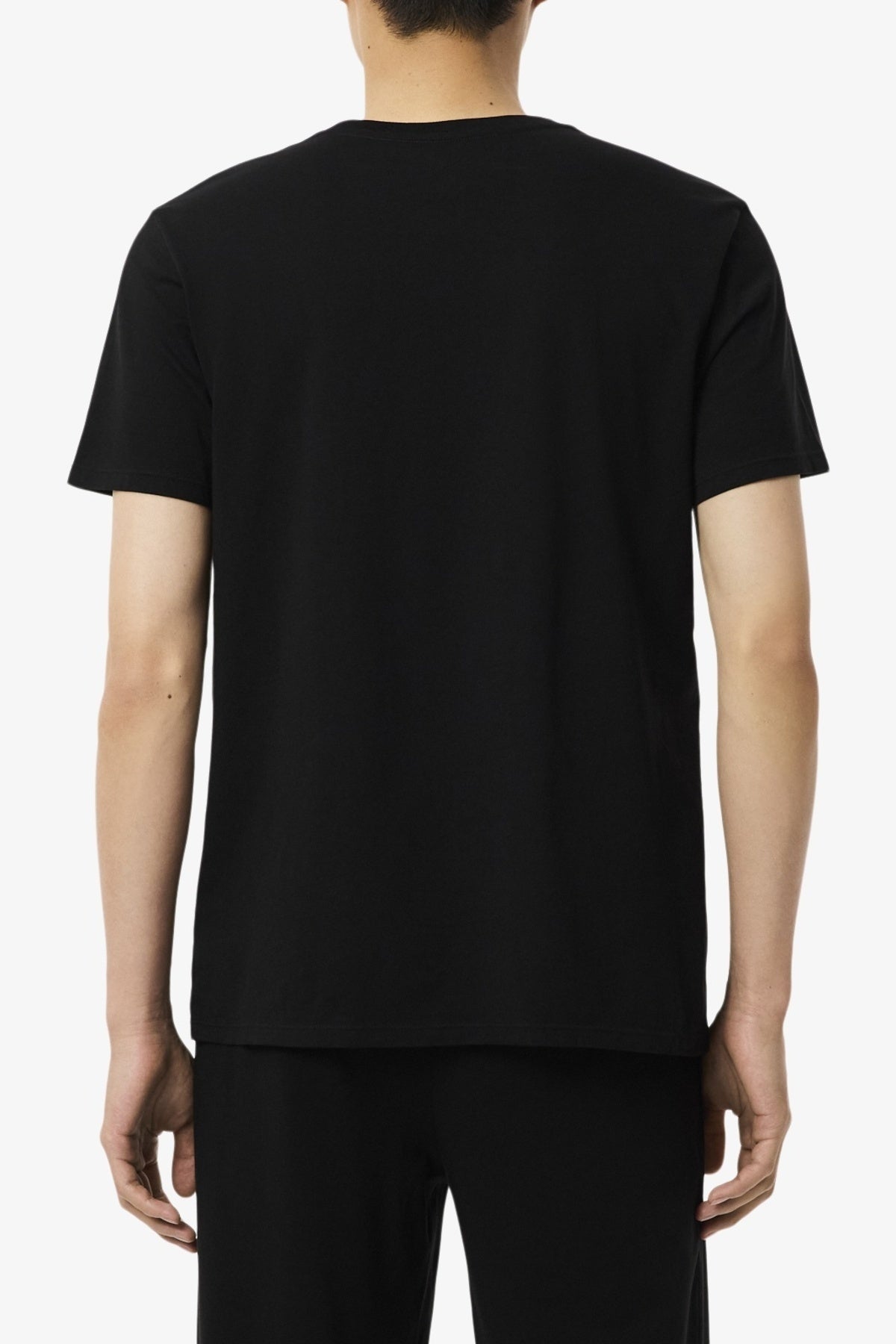 LACOSTE TH9010 UNDERWEAR TEE SHIRT en color NEGRO (2)