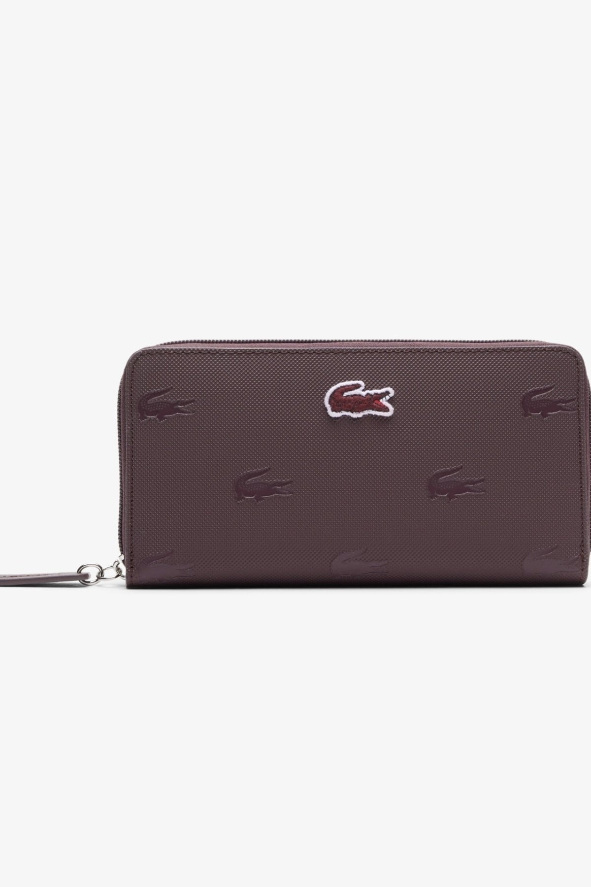 LACOSTE NF5508HN ZIP WALLET en color MARRON (1)