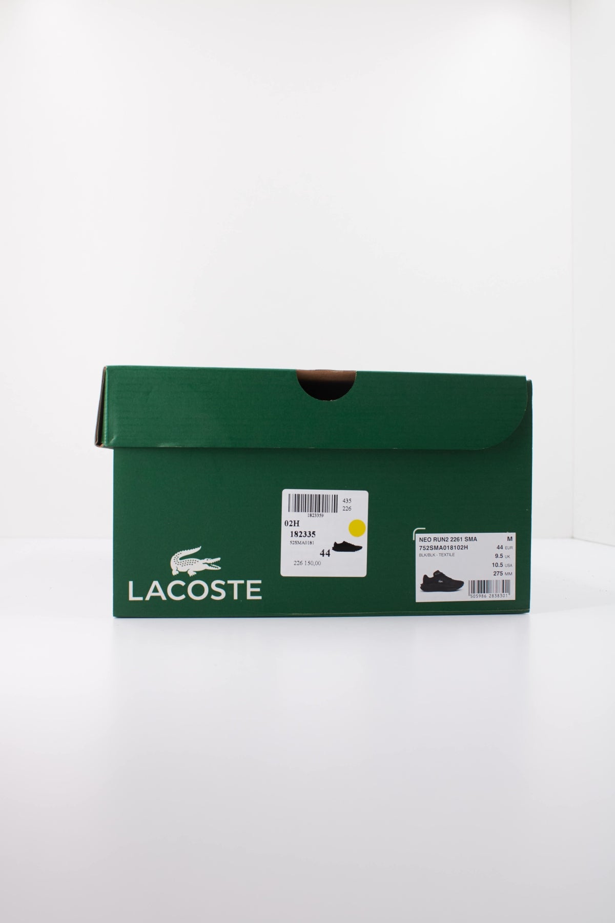 LACOSTE 52SMA0181 NEO RUN2 en color NEGRO (6)