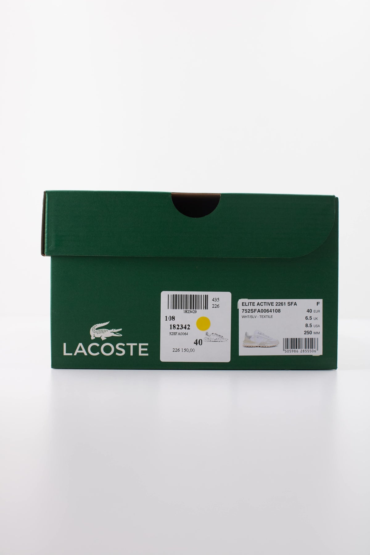 LACOSTE ELITE ACTIVE en color BLANCO (6)