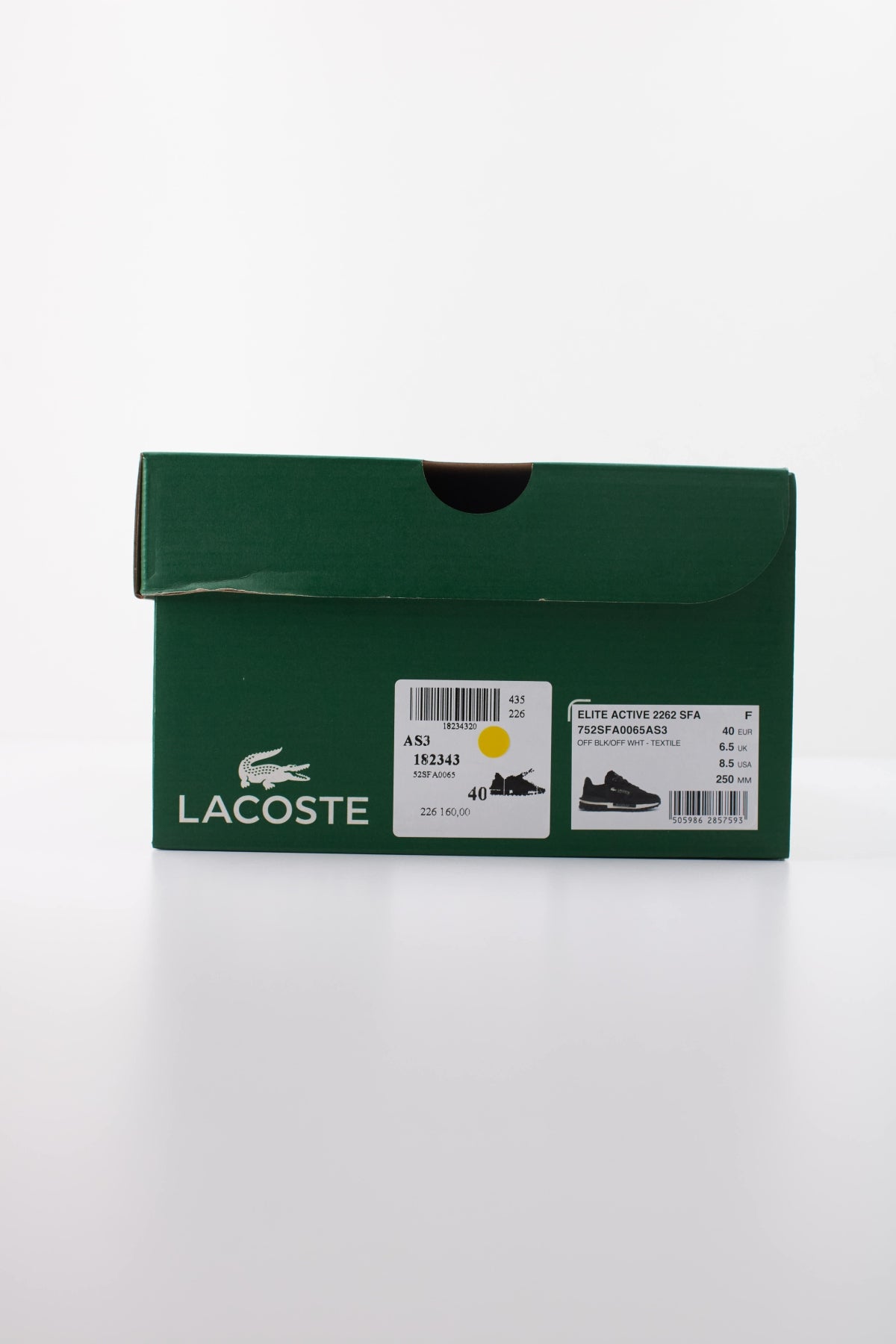 LACOSTE ELITE ACTIVE en color NEGRO (6)