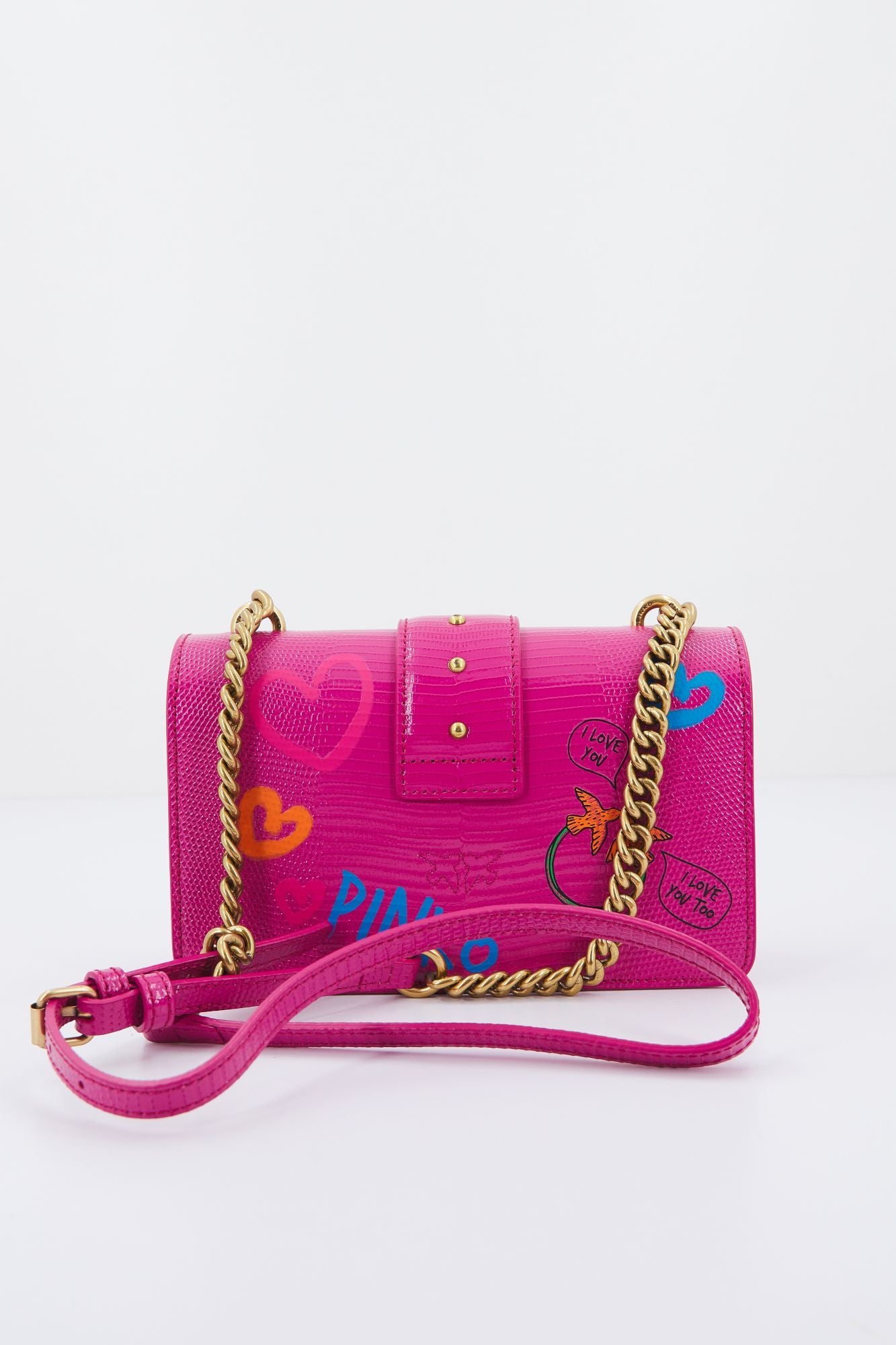 PINKO LOVE MINI ICON STREET en color ROSA (4)