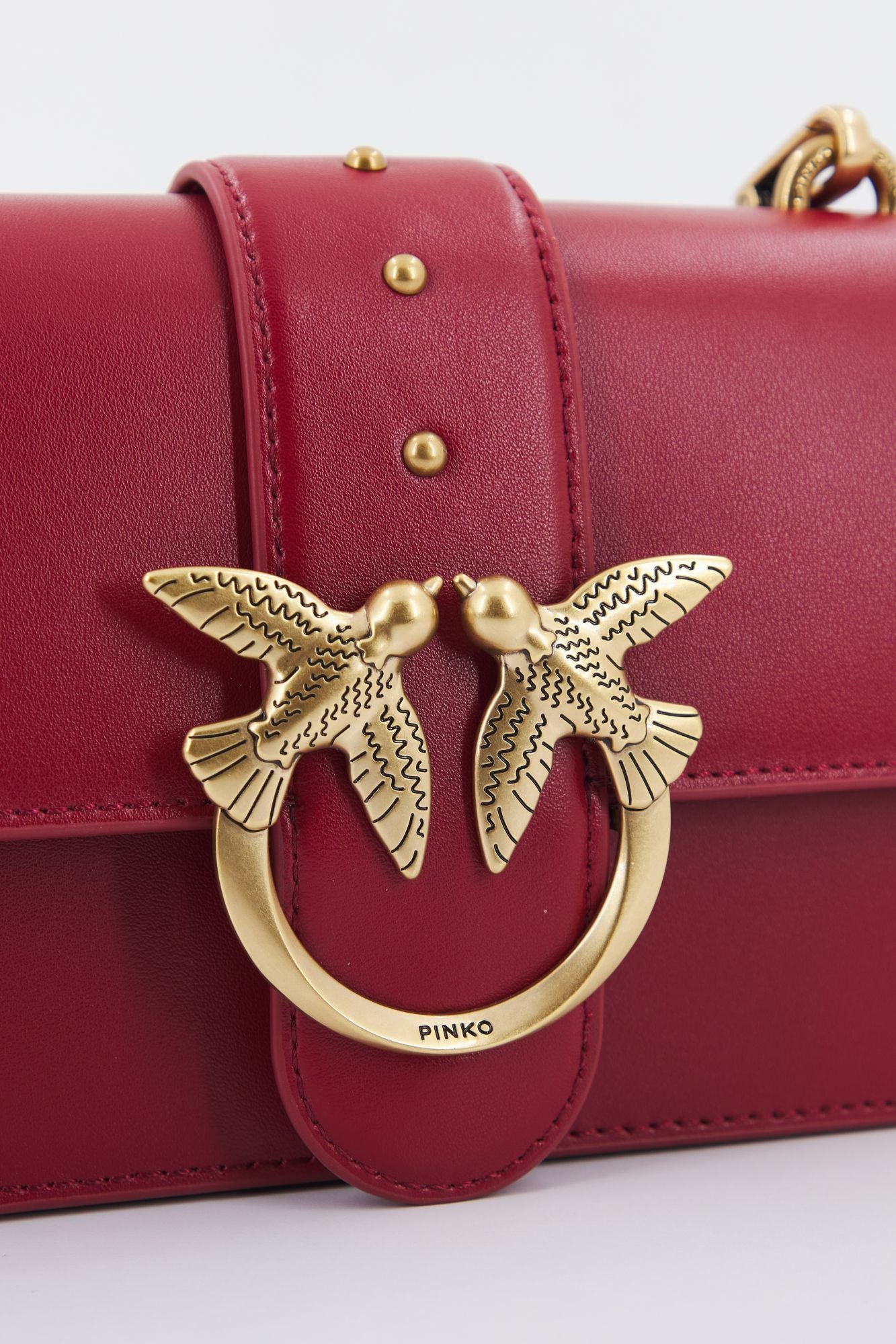 PINKO LOVE MINI ICON SIMPLY en color ROJO (5)