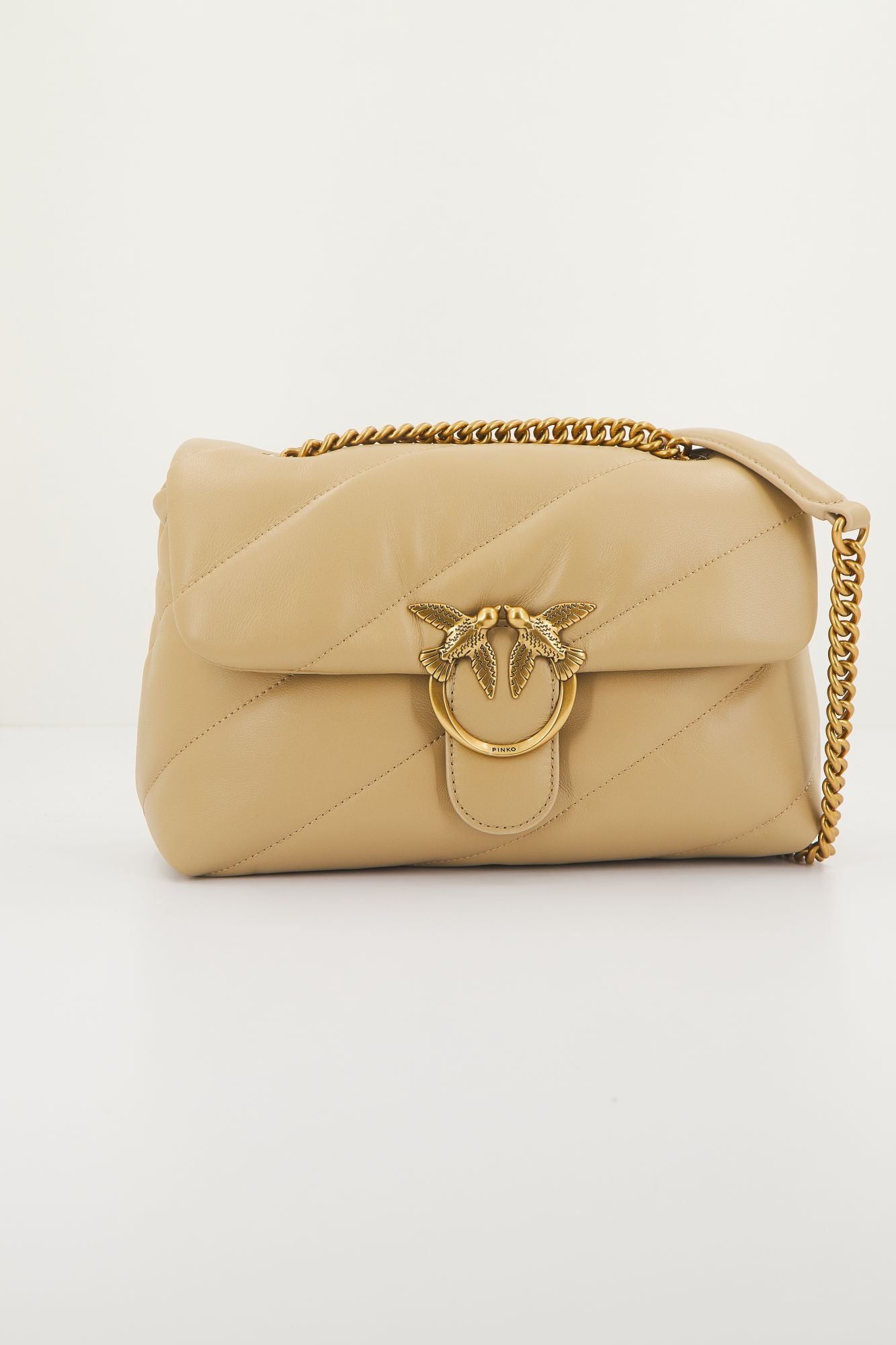PINKO LOVE CLASSIC PUFF CL SH en color MARRON CLARO (1)