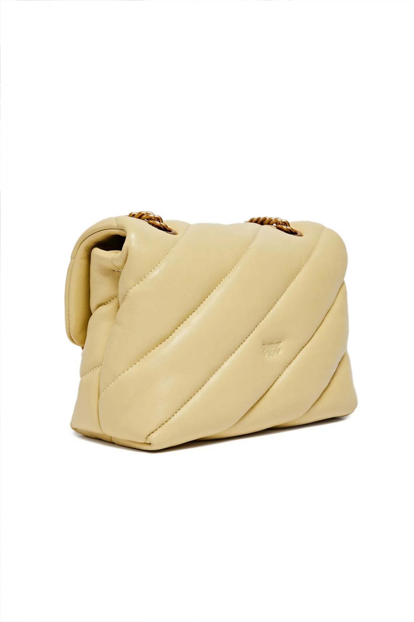 PINKO LOVE MINI PUFF CL SHEEP en color AMARILLO (2)
