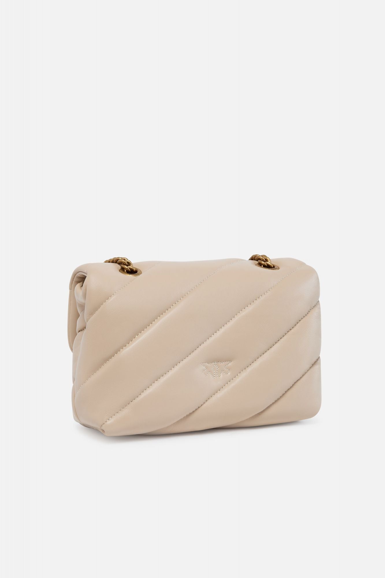 PINKO LOVE MINI PUFF CL SHEEP en color BEIS (2)