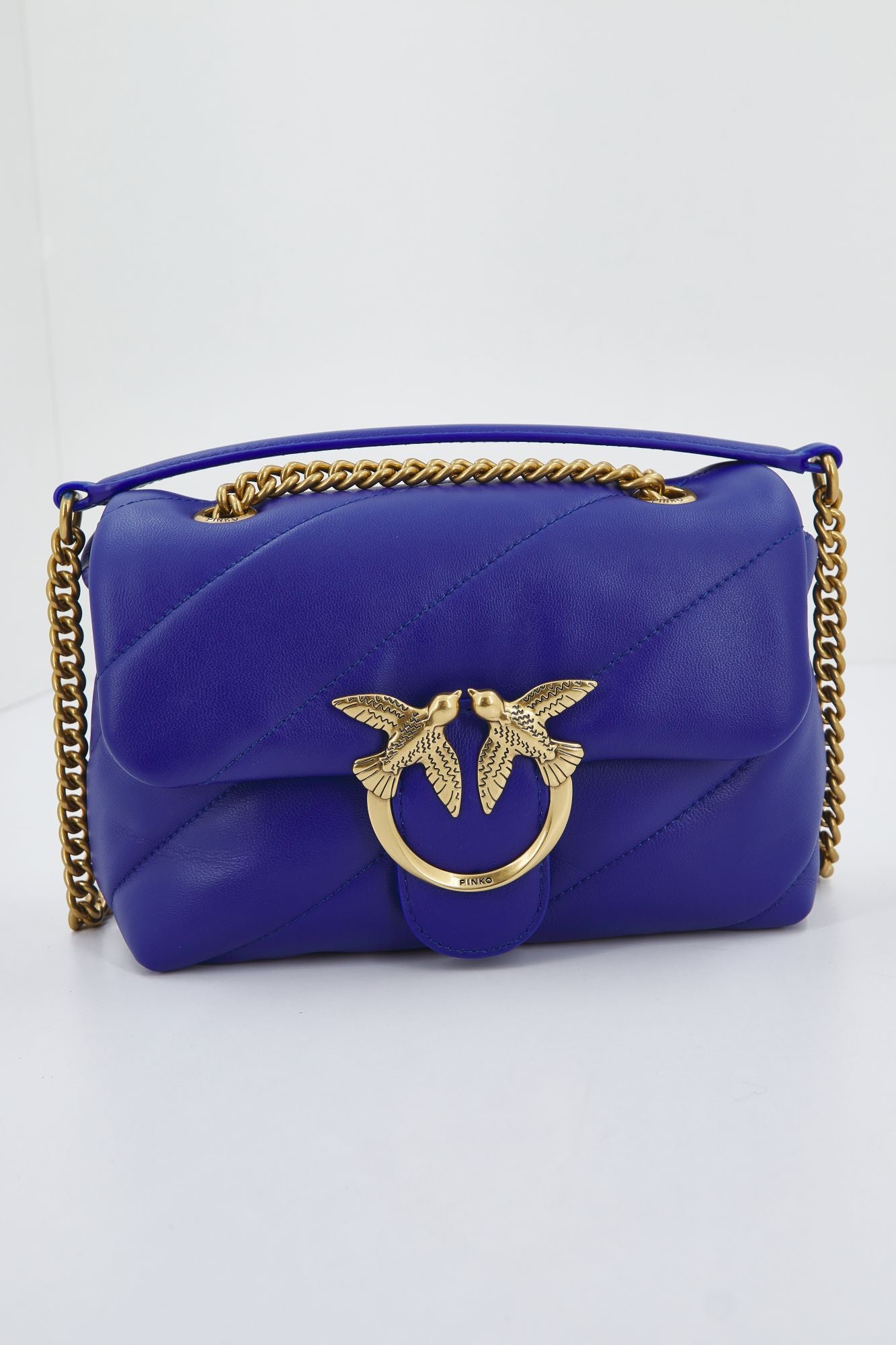 PINKO LOVE MINI PUFF CL SHEEP en color AZUL (1)