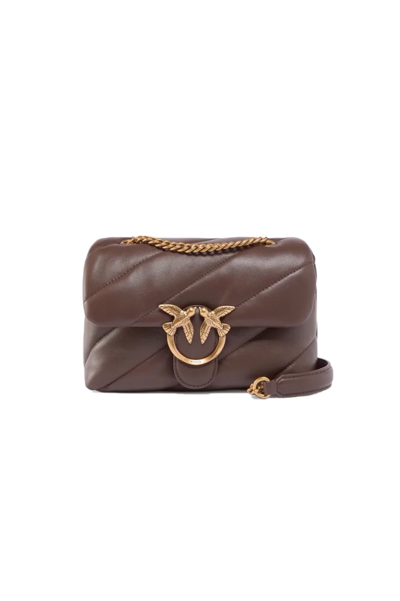 PINKO LOVE MINI PUFF CL SHEEP en color MARRON (1)