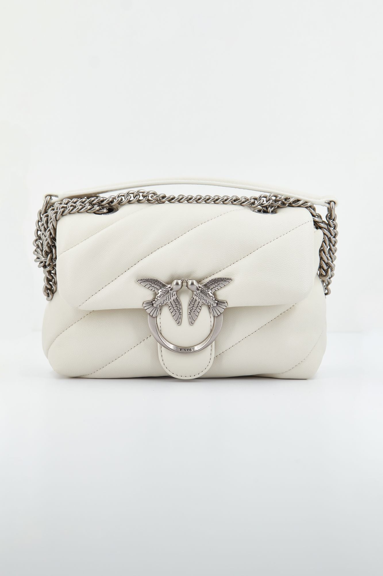 PINKO LOVE MINI PUFF CL SHEEP en color BLANCO (1)