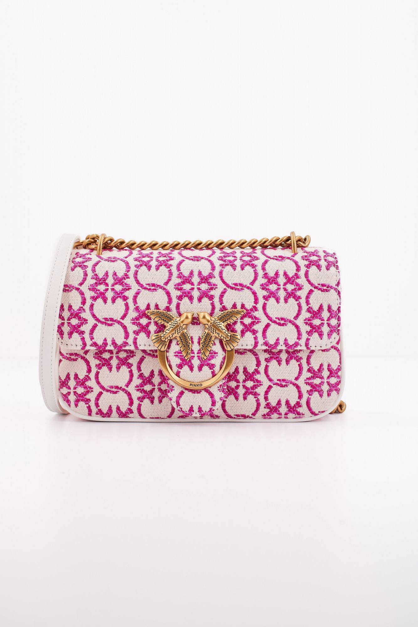 PINKO LOVE ONE MINI DC SINGLE en color BLANCO (1)