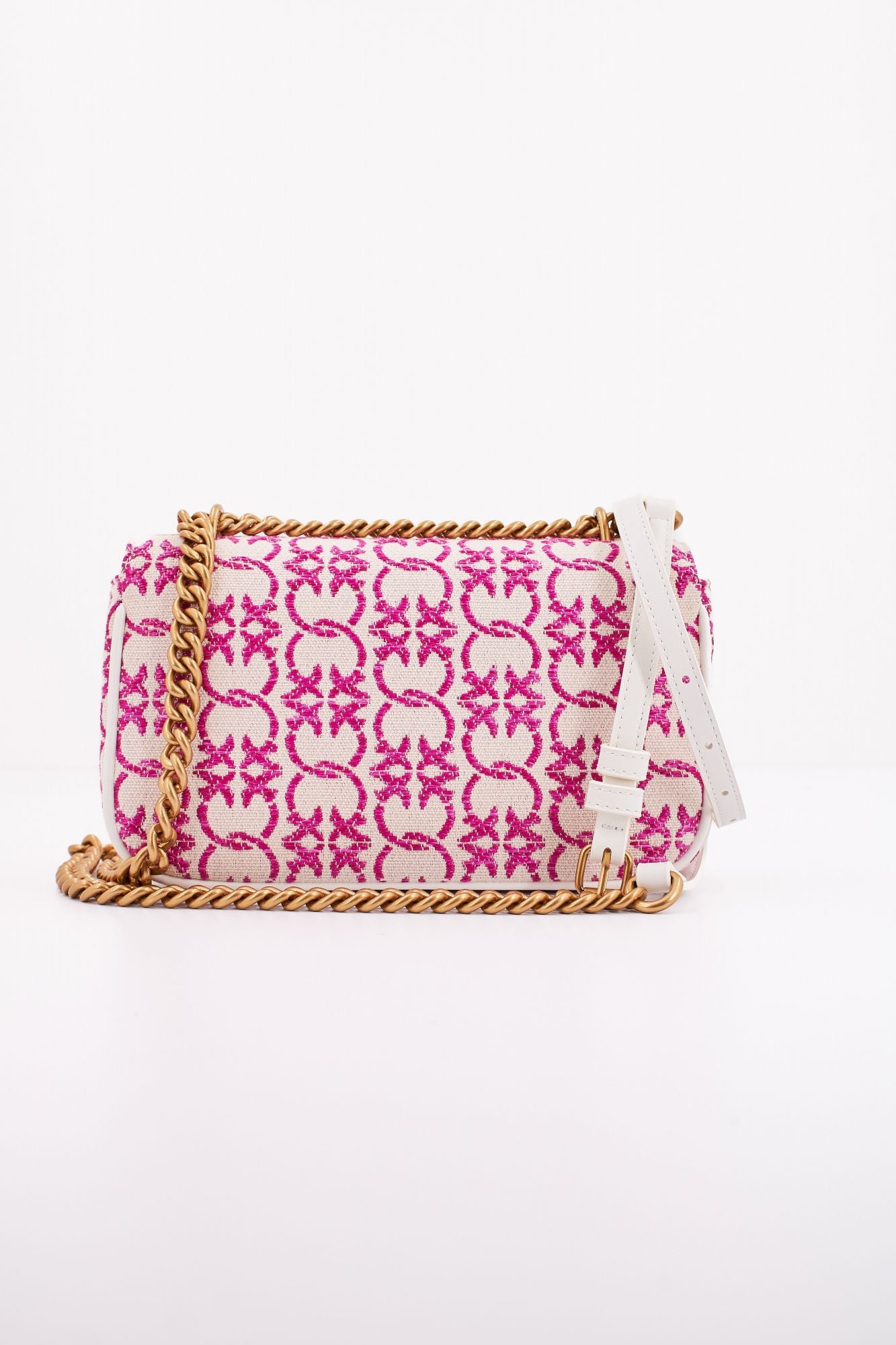 PINKO LOVE ONE MINI DC SINGLE en color BLANCO (3)
