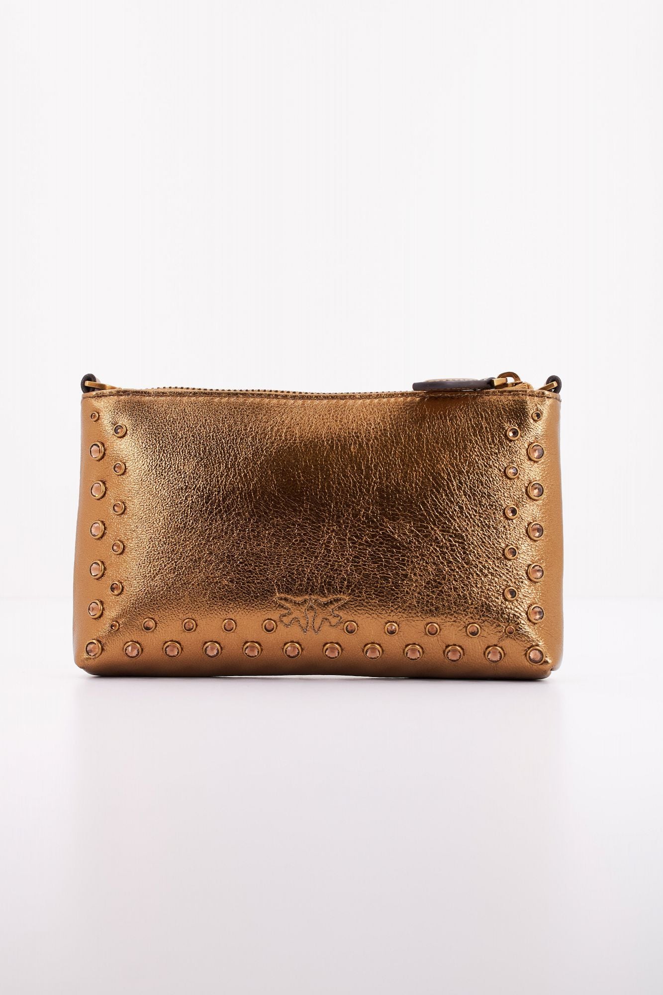 PINKO FLAT HORIZONTAL MINI en color BRONCE (3)