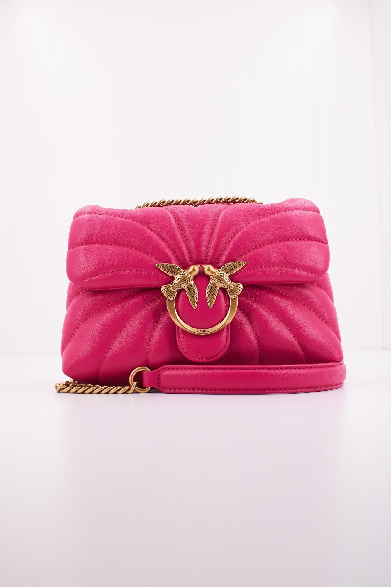 PINKO A1EX LOVE MINI PUFF CL en color ROSA (1)