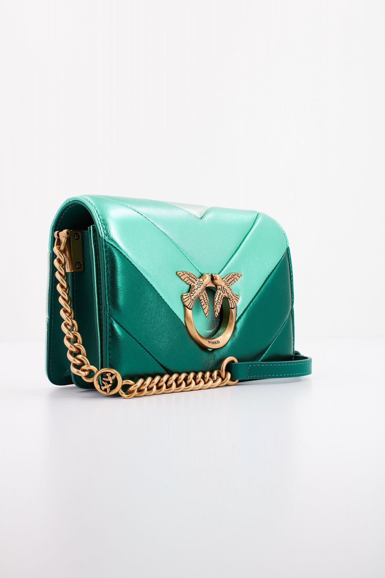 PINKO LOVE CLICK MINI en color VERDE (2)