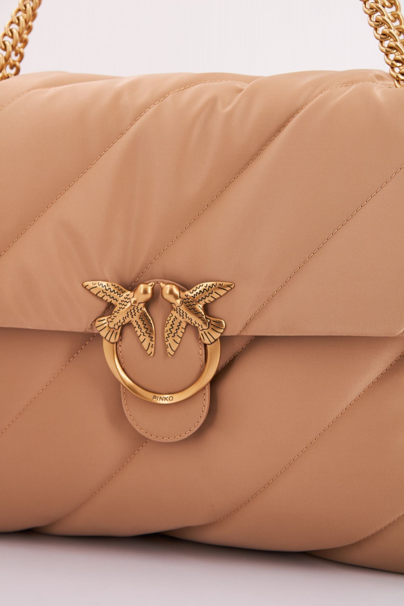 PINKO LOVE PUFF EXTRA CL en color MARRON CLARO (4)