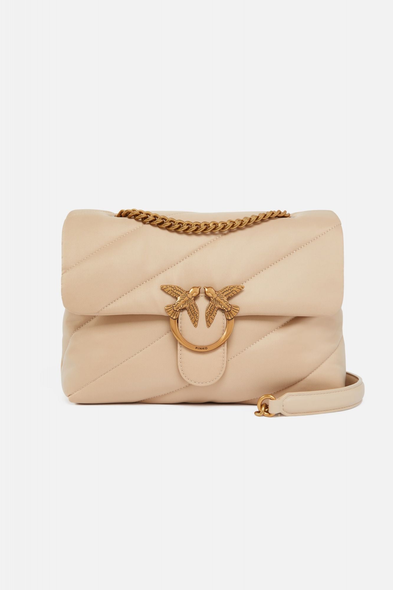 PINKO LOVE PUFF CLASSIC CL en color BEIS (1)