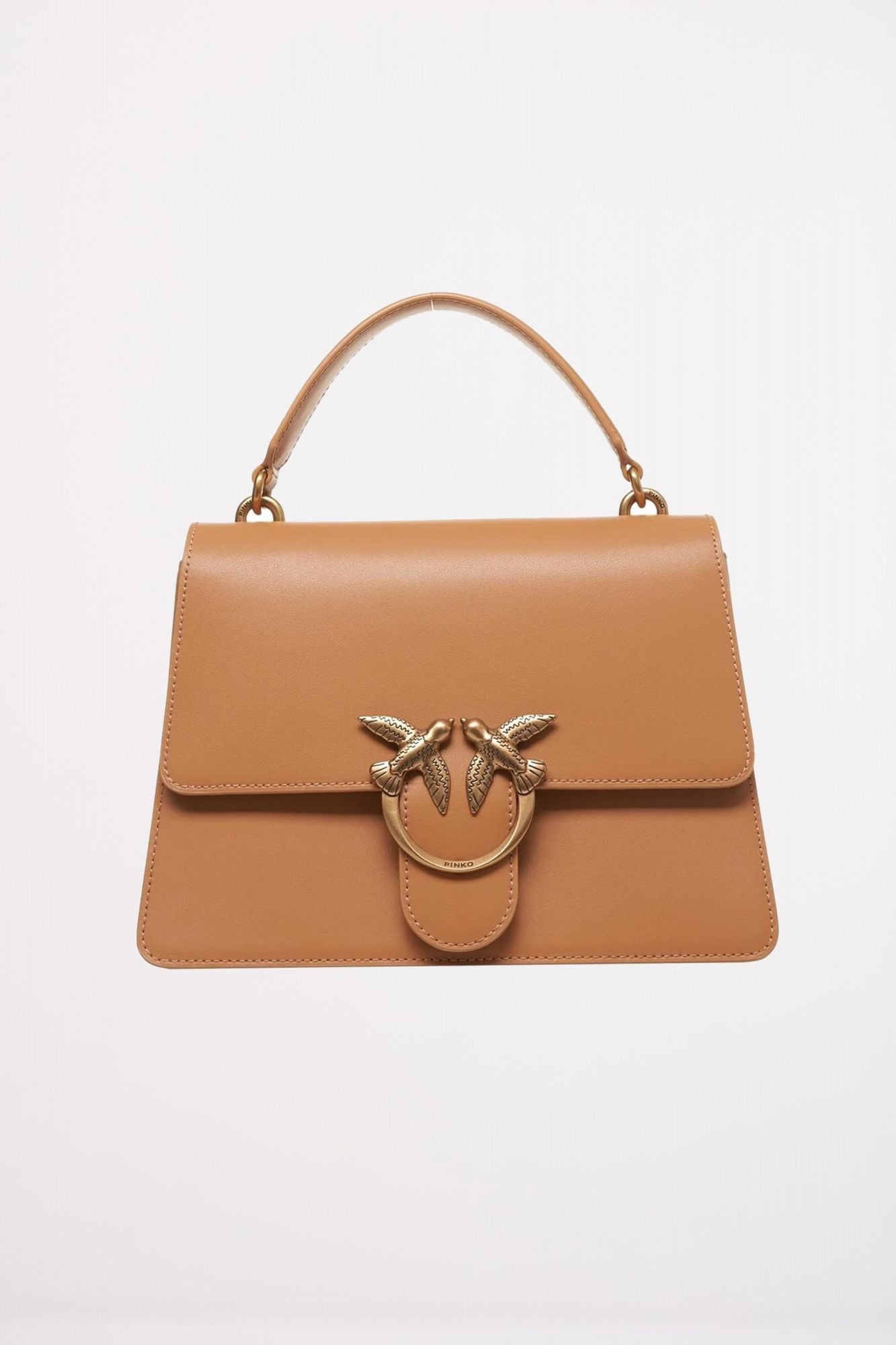 PINKO LOVE ONE TOP HAND en color MARRON (1)
