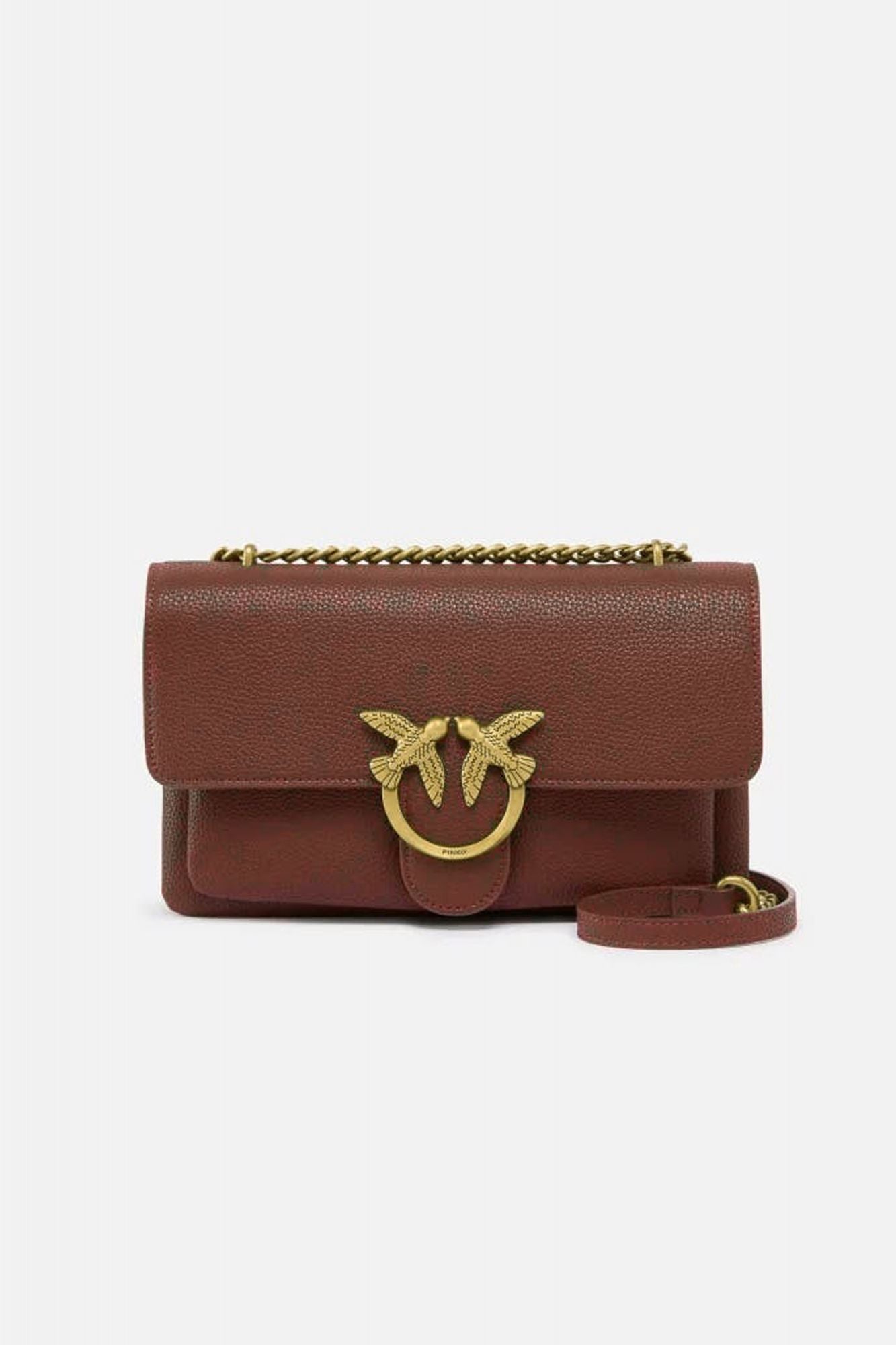 PINKO LOVE ONE SOFT MIN en color MARRON (1)