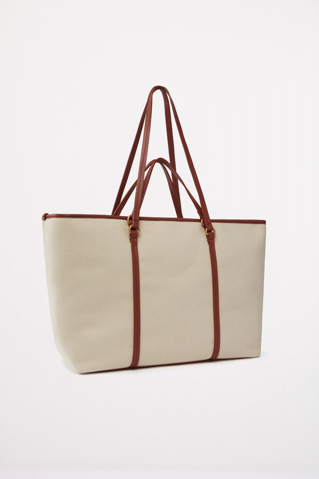 PINKO MIRANDA SHOPPER en color BEIS (2)