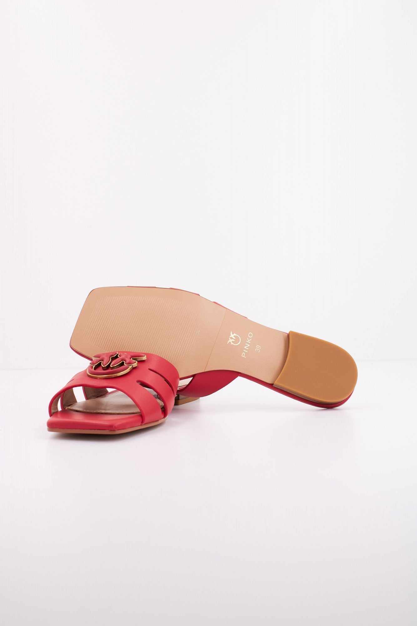 PINKO P003 MARLI 09 SLIPPER en color ROJO (5)